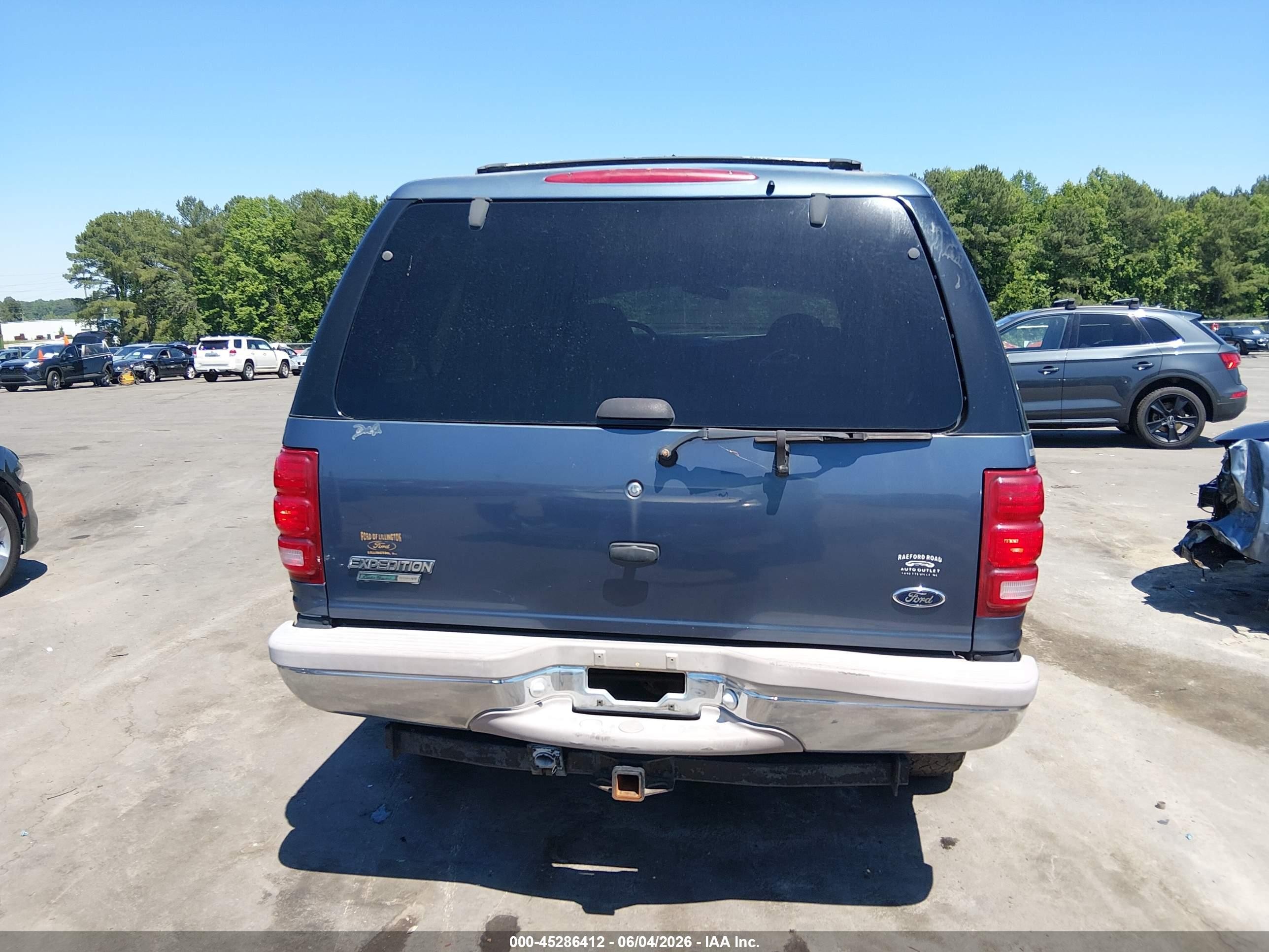 1999 Ford Expedition Eddie Bauer/xlt Light Blue vin: 1FMPU18L0XLB50573
