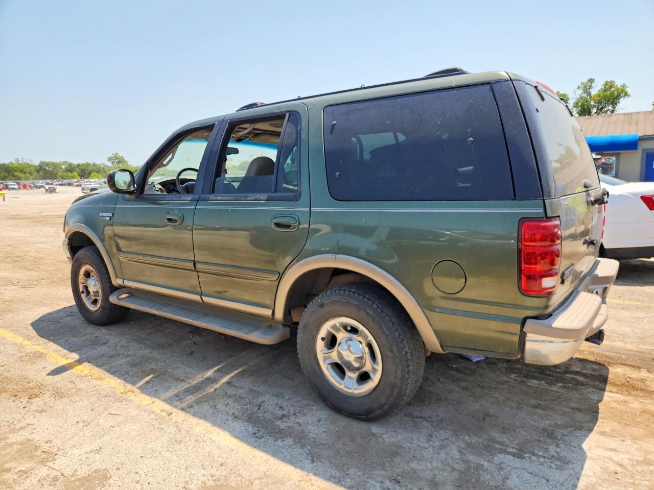 2000 Ford Expedition Eddie Bauer Green vin: 1FMPU18L0YLA43153