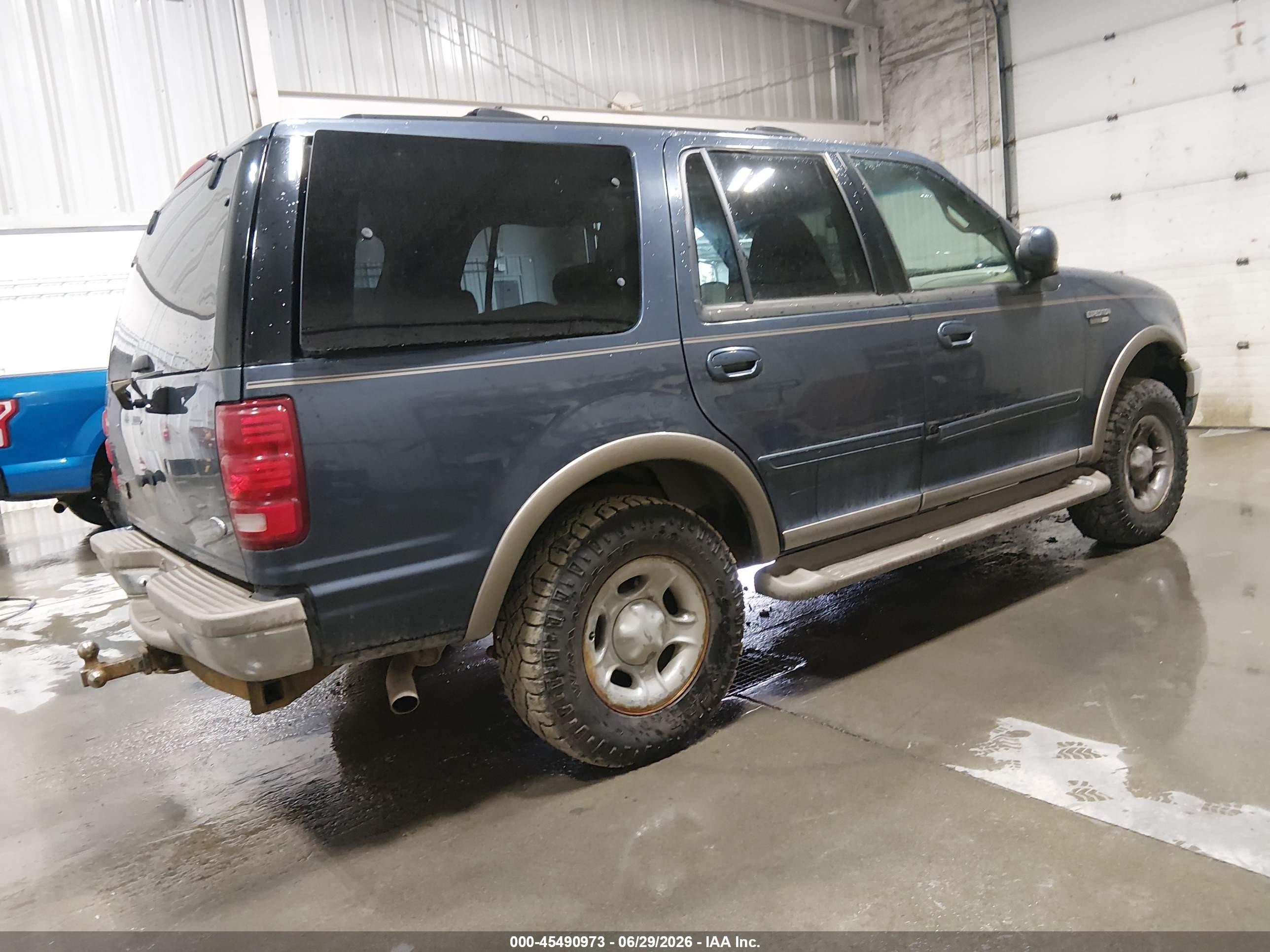 2001 Ford Expedition Eddie Bauer Blue vin: 1FMPU18L11LB19047