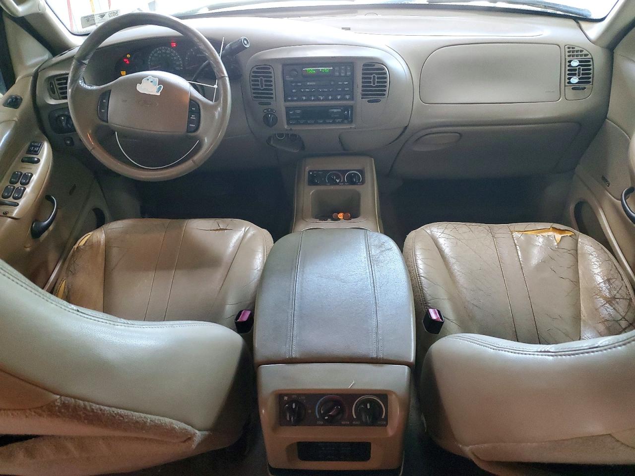 2000 Ford Expedition Eddie Bauer White vin: 1FMPU18L1YLC35746