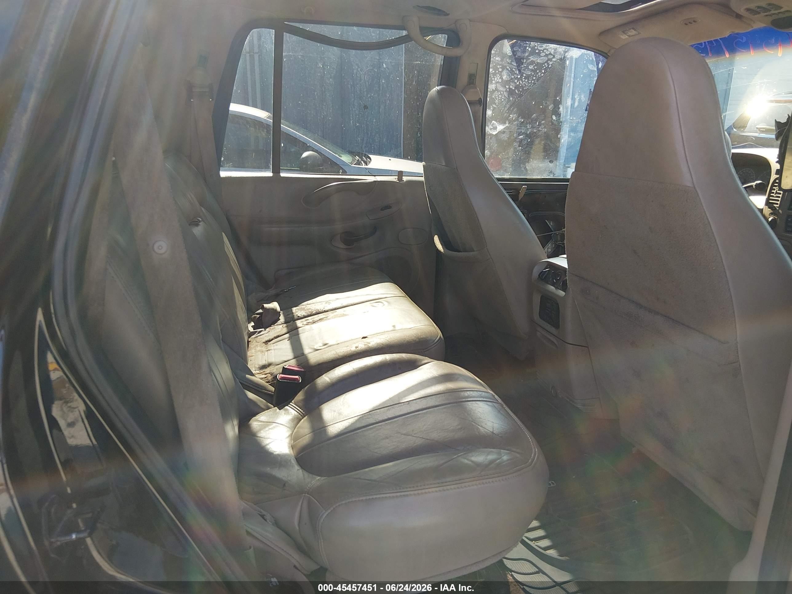 2002 Ford Expedition Eddie Bauer Black vin: 1FMPU18L22LA71379