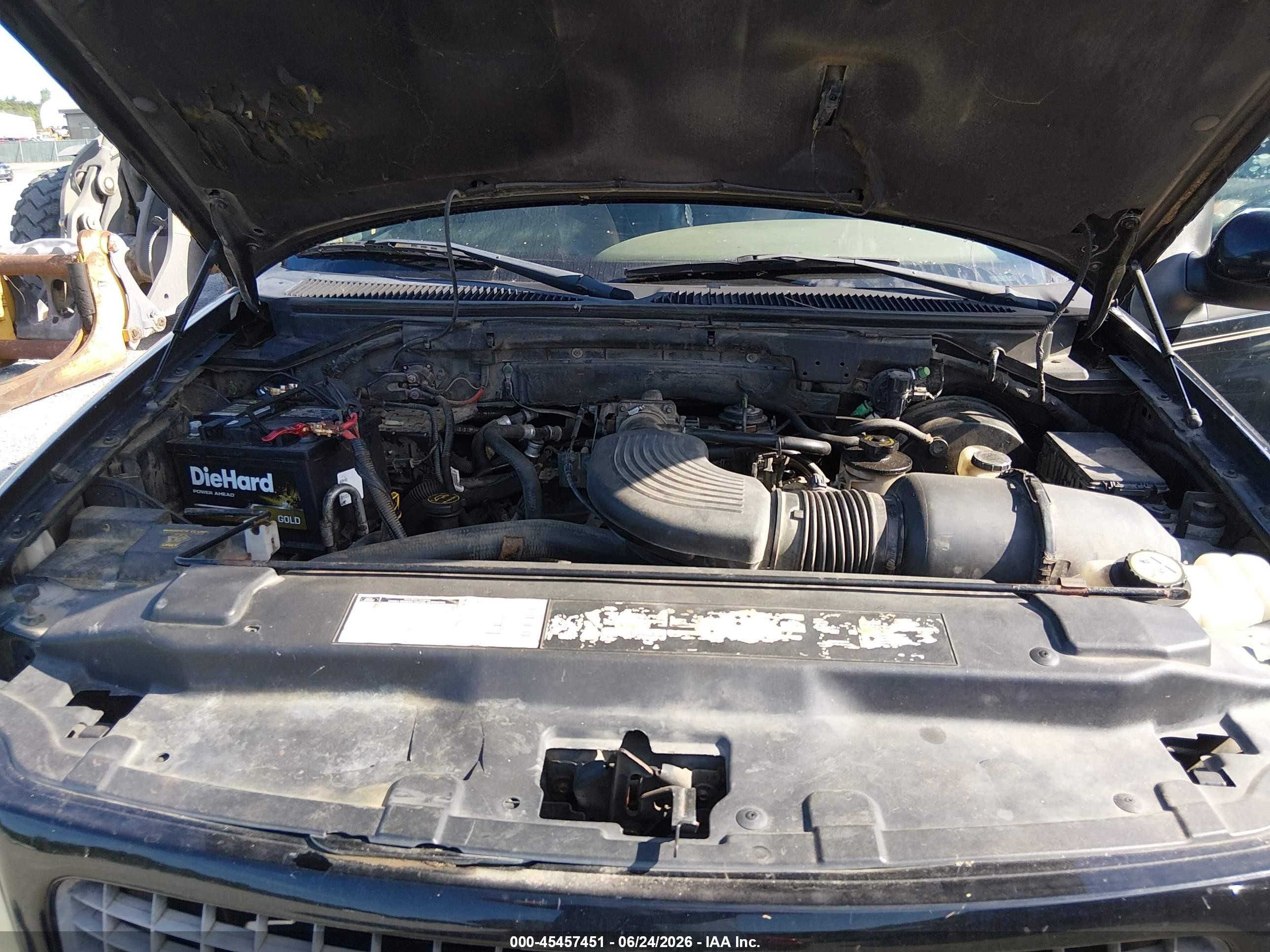 2002 Ford Expedition Eddie Bauer Black vin: 1FMPU18L22LA71379
