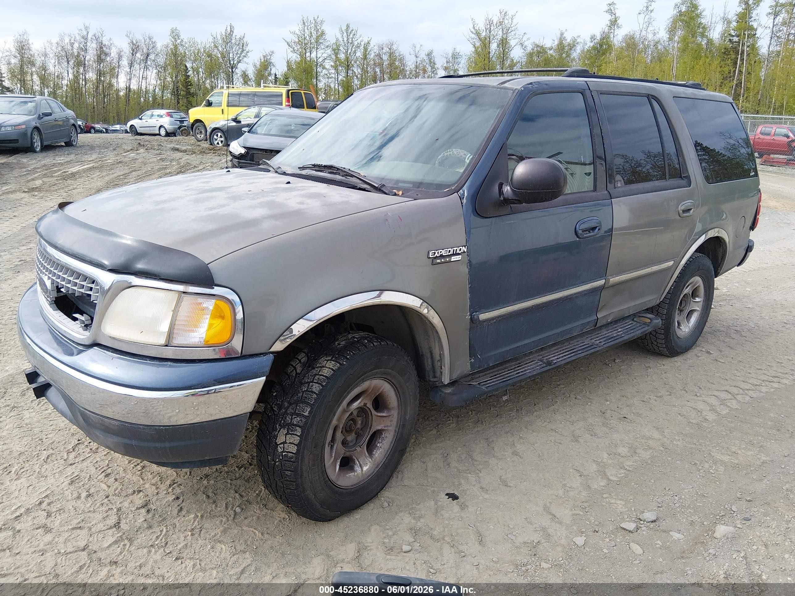1999 Ford Expedition Eddie Bauer/xlt Green vin: 1FMPU18L2XLC25385