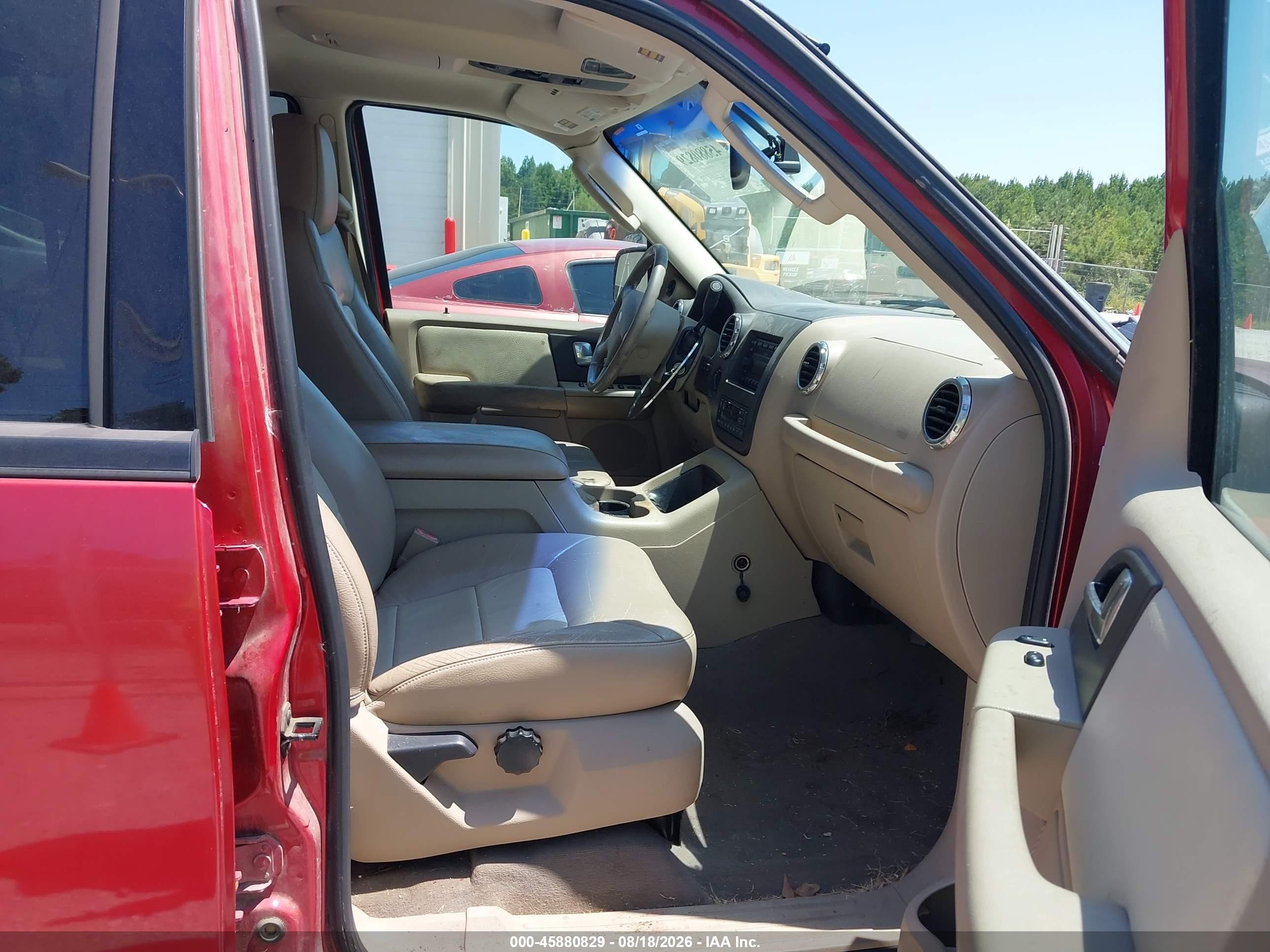 2003 Ford Expedition Eddie Bauer Красный vin: 1FMPU18L33LA07630