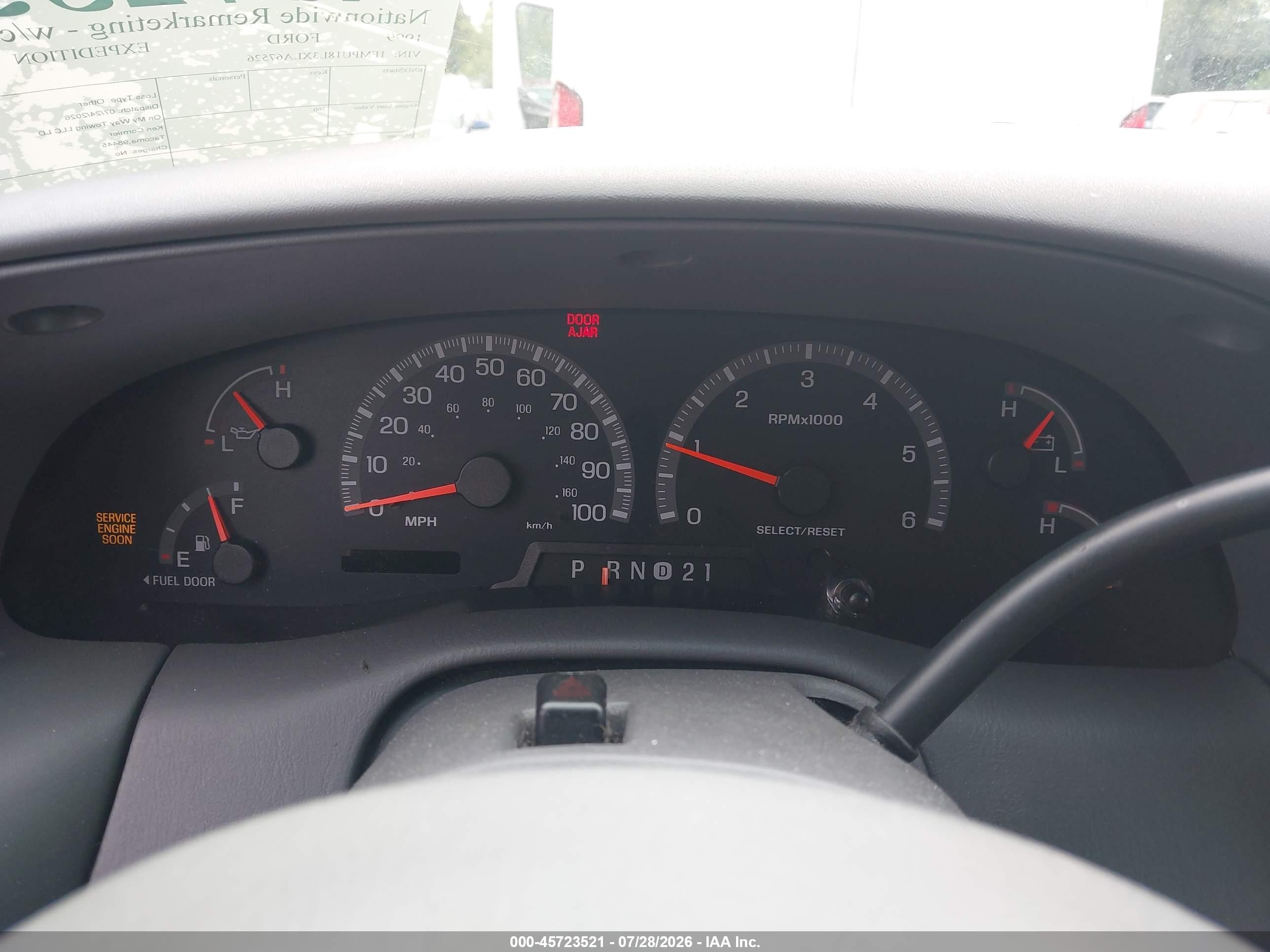 1999 Ford Expedition Eddie Bauer/xlt Red vin: 1FMPU18L3XLA67526