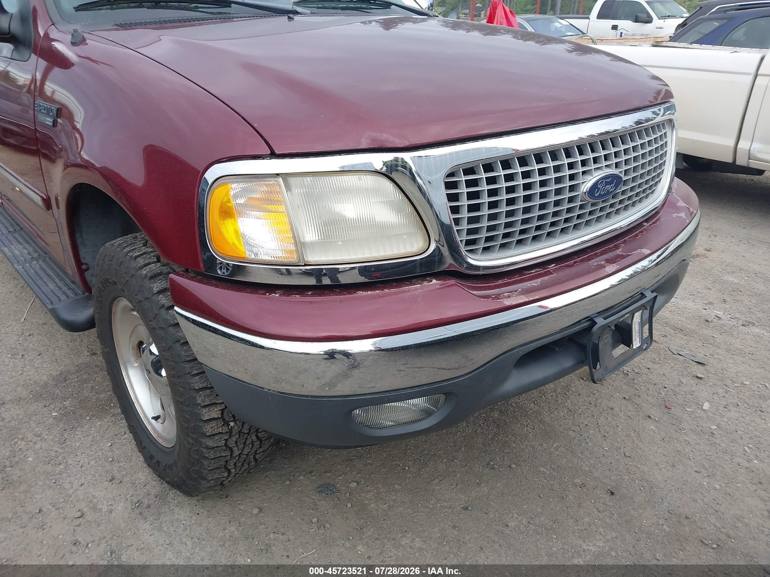 1999 Ford Expedition Eddie Bauer/xlt Red vin: 1FMPU18L3XLA67526