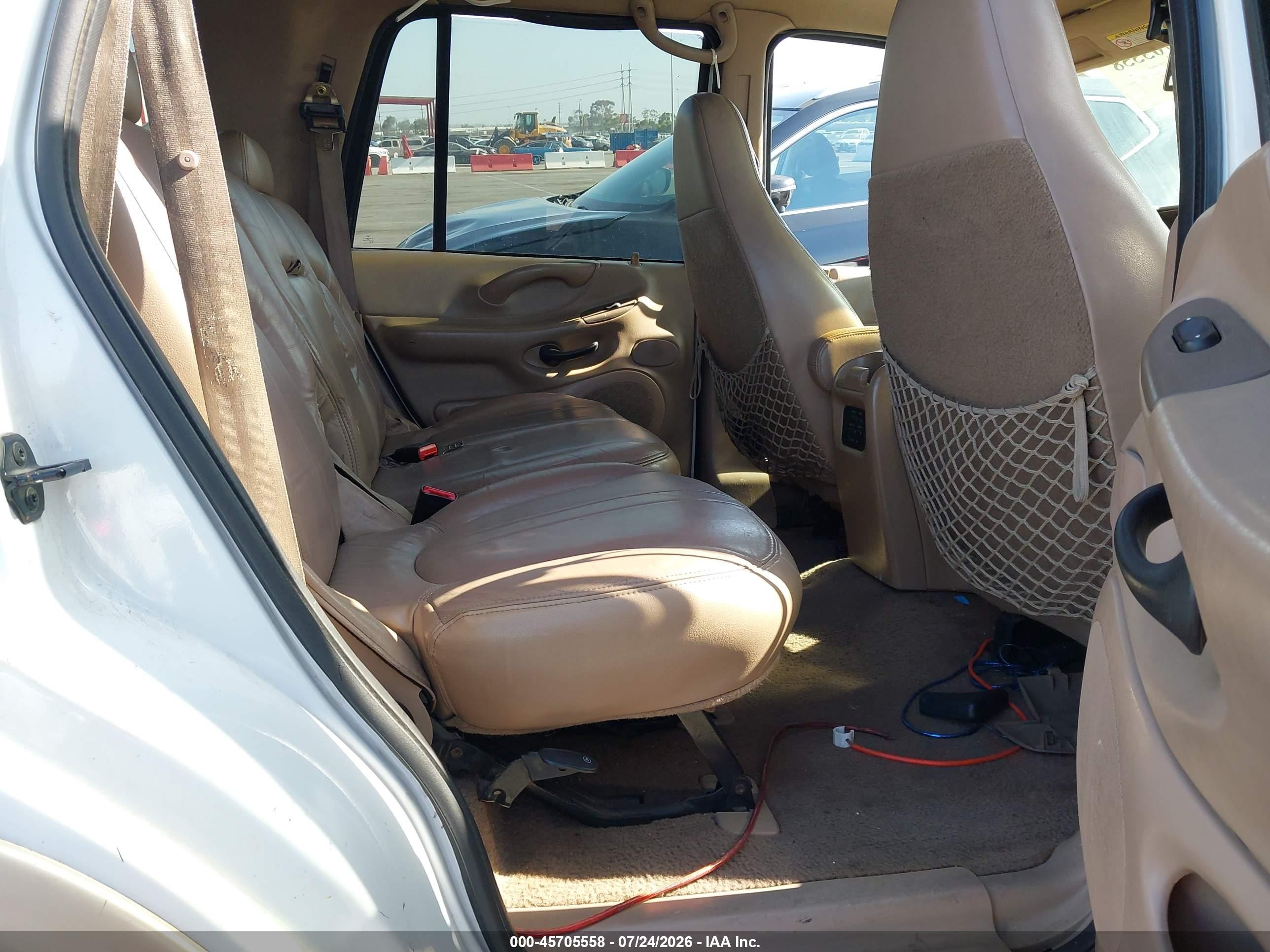 1999 Ford Expedition Eddie Bauer/xlt White vin: 1FMPU18L3XLB38417