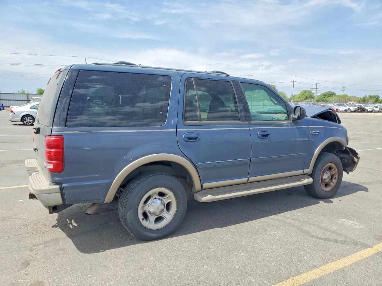 2000 Ford Expedition Eddie Bauer Blue vin: 1FMPU18L3YLB53663