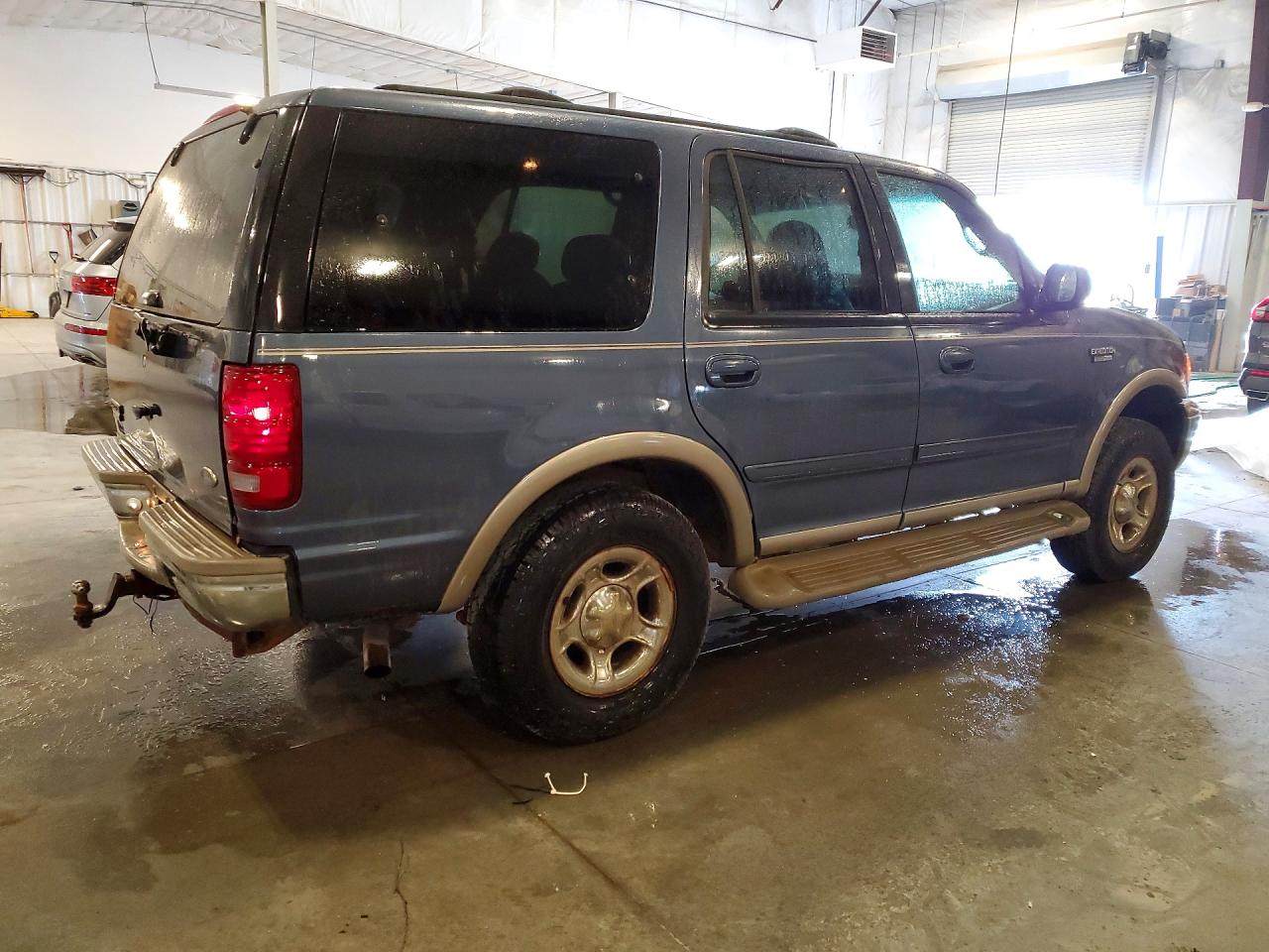 2002 Ford Expedition Eddie Bauer Blue vin: 1FMPU18L42LA06226