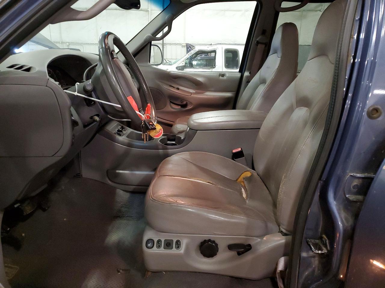 2002 Ford Expedition Eddie Bauer Blue vin: 1FMPU18L42LA06226