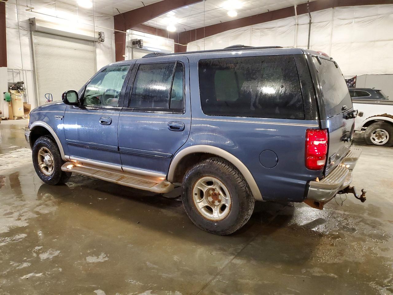 2002 Ford Expedition Eddie Bauer Blue vin: 1FMPU18L42LA06226