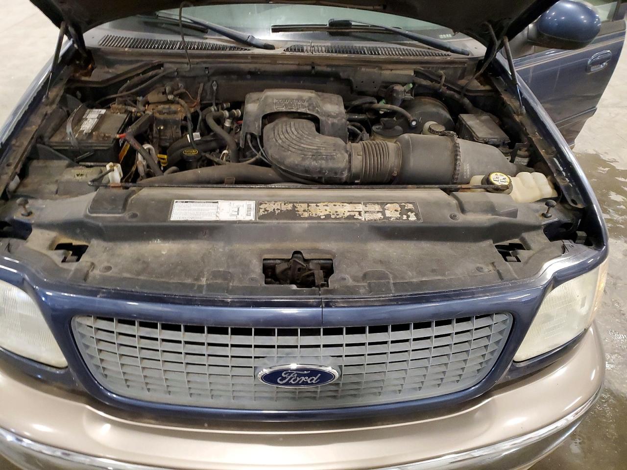 2002 Ford Expedition Eddie Bauer Blue vin: 1FMPU18L42LA06226
