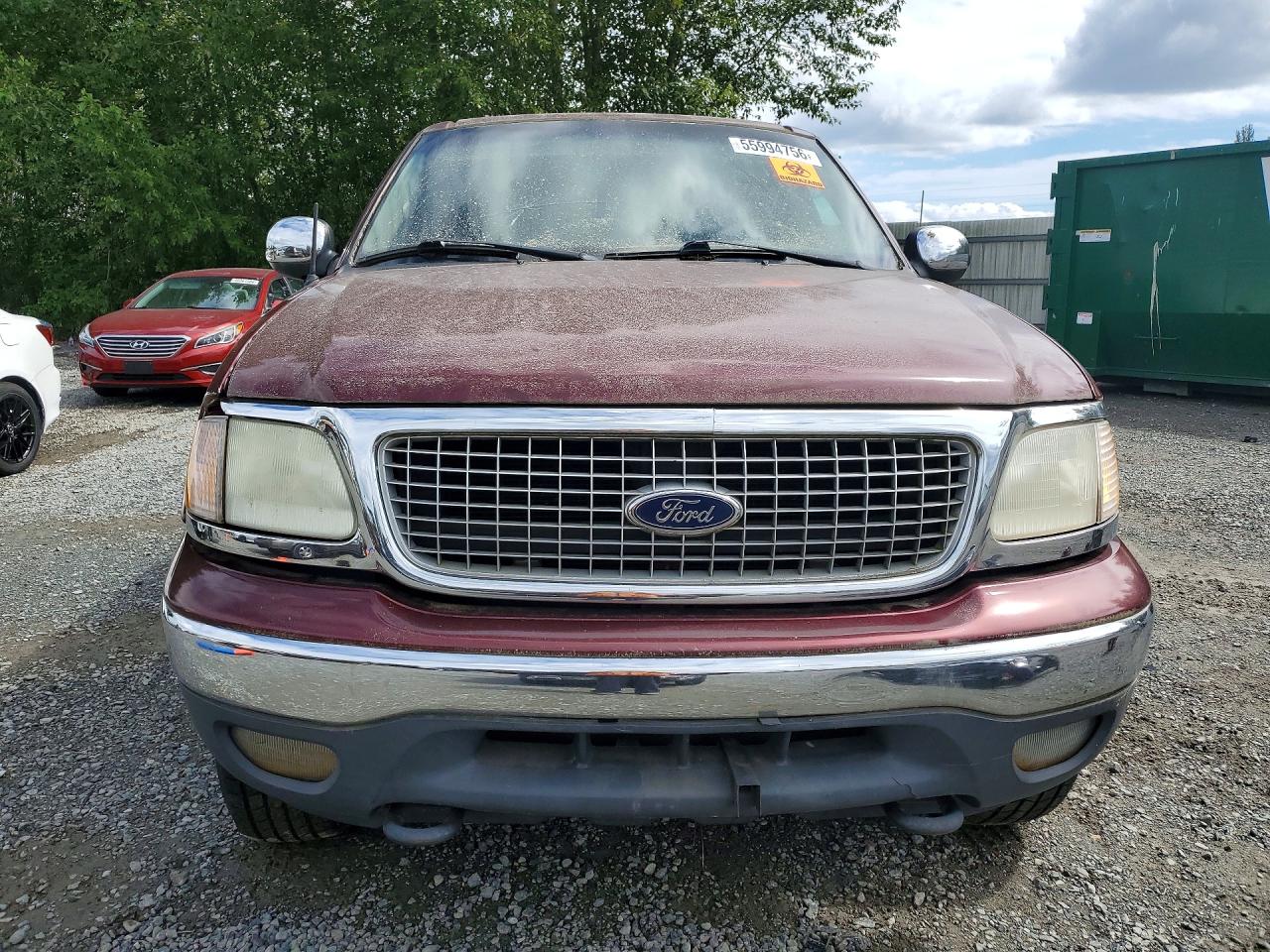 1999 Ford Expedition Maroon vin: 1FMPU18L4XLB72575