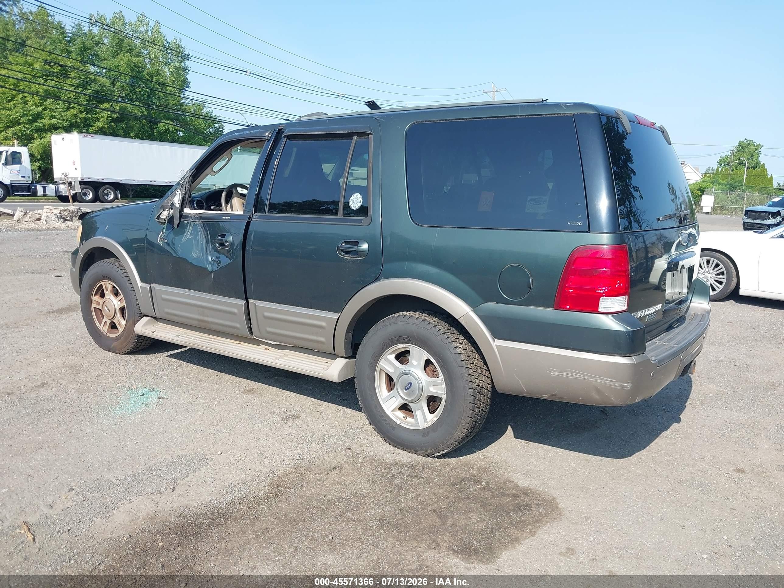2004 Ford Expedition Eddie Bauer Green vin: 1FMPU18L54LA54854