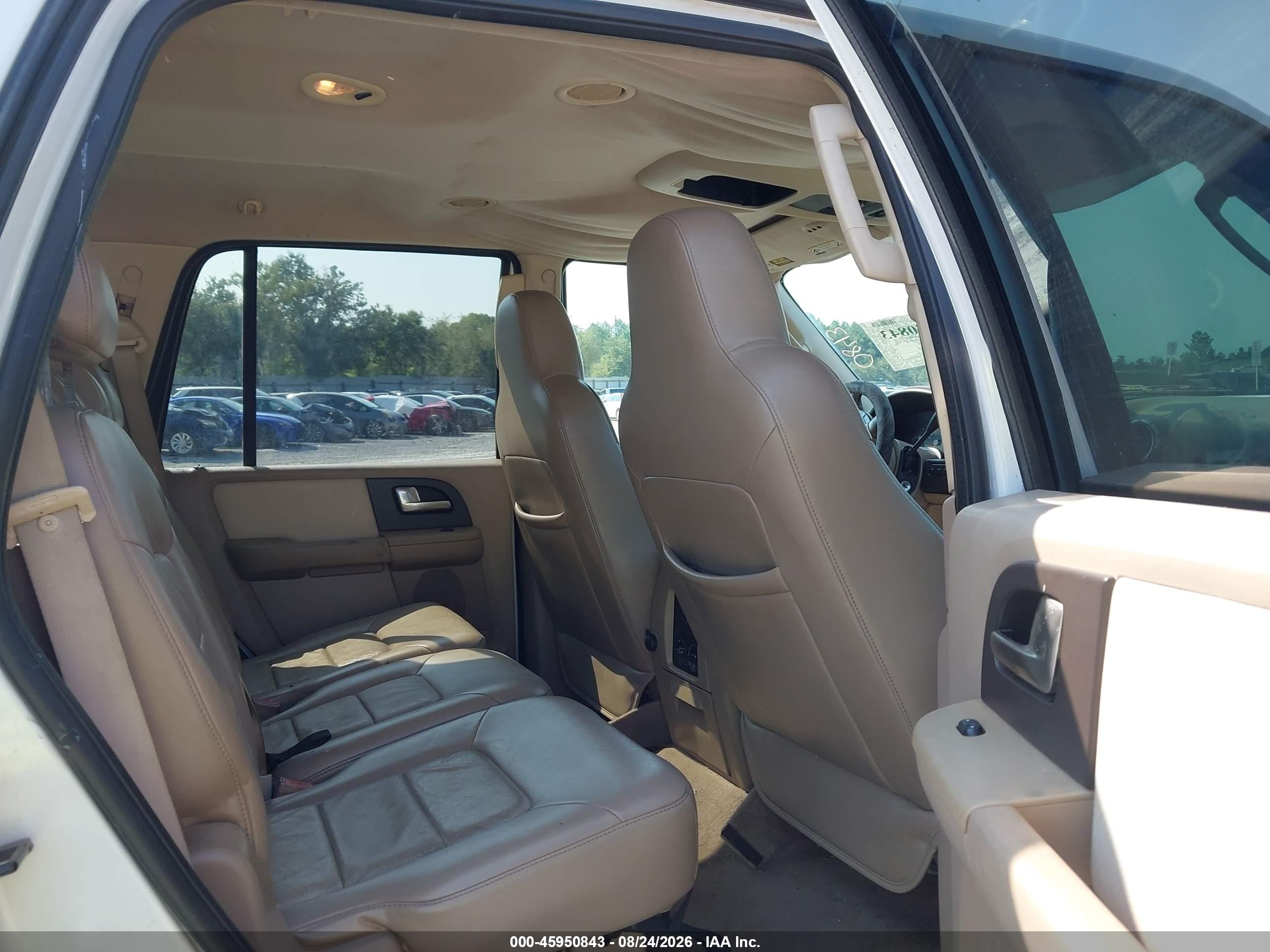 2004 Ford Expedition Eddie Bauer White vin: 1FMPU18L54LB80745