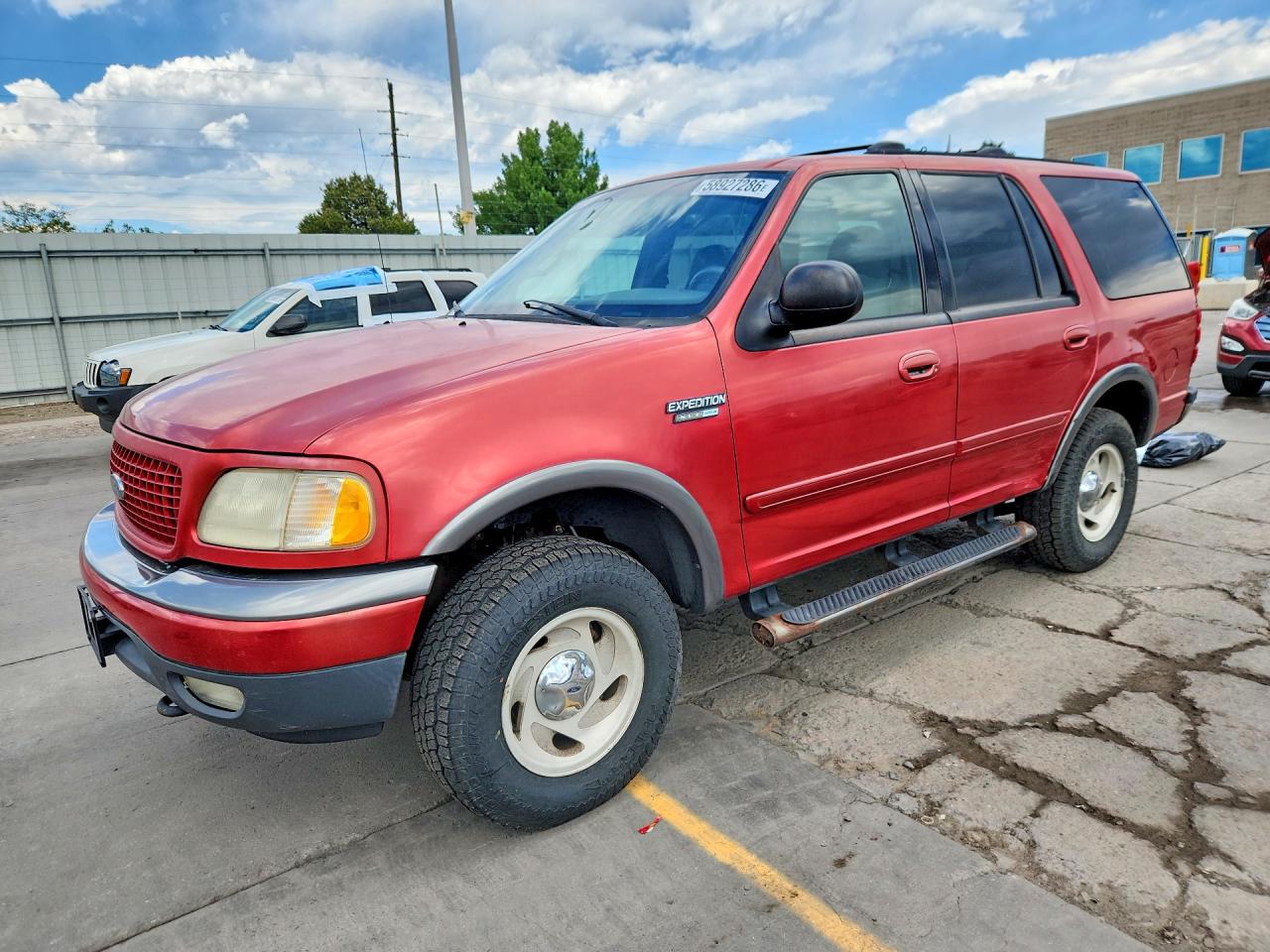 1999 Ford Expedition Красный vin: 1FMPU18L7XLC48757