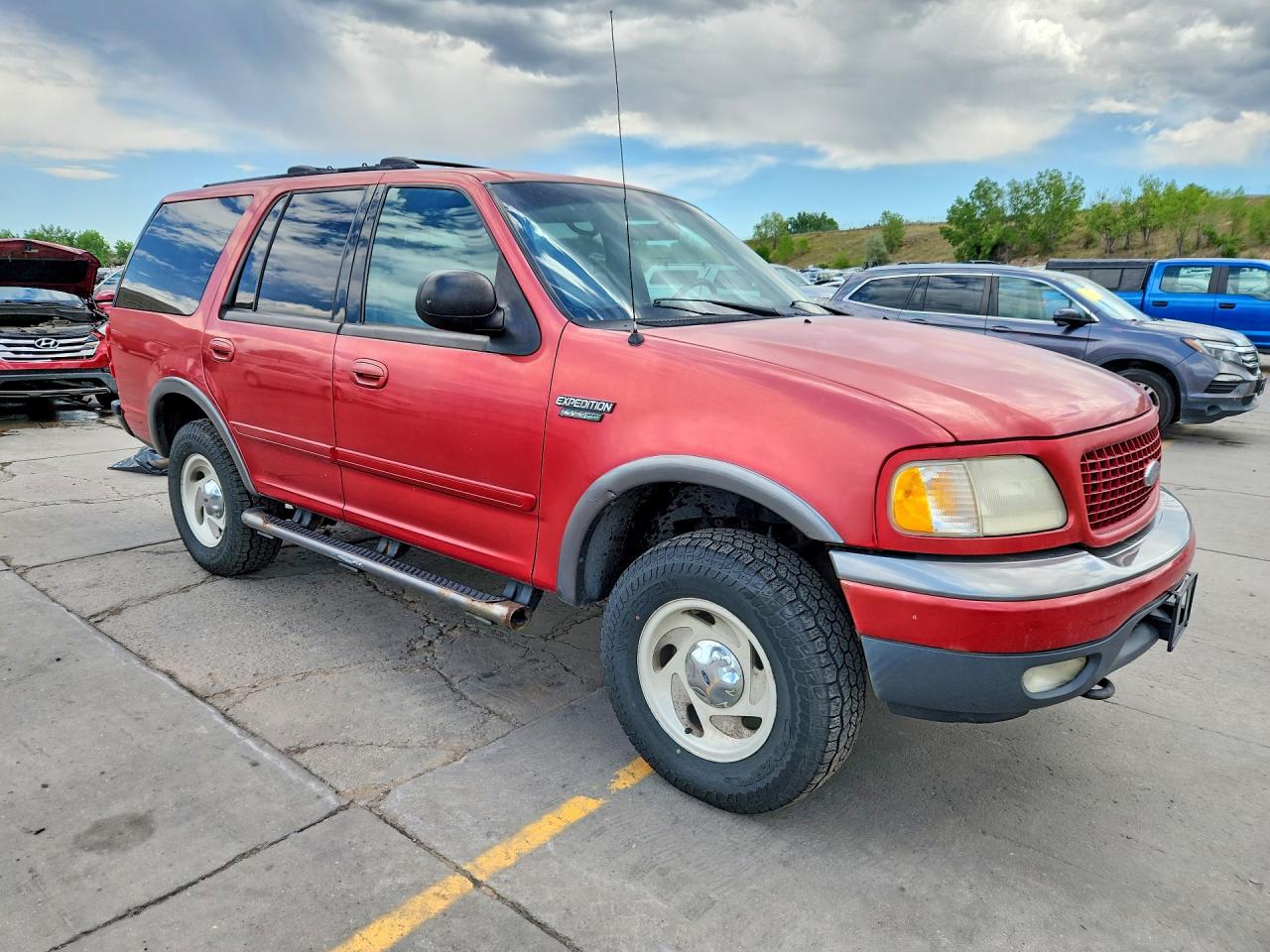 1999 Ford Expedition Красный vin: 1FMPU18L7XLC48757