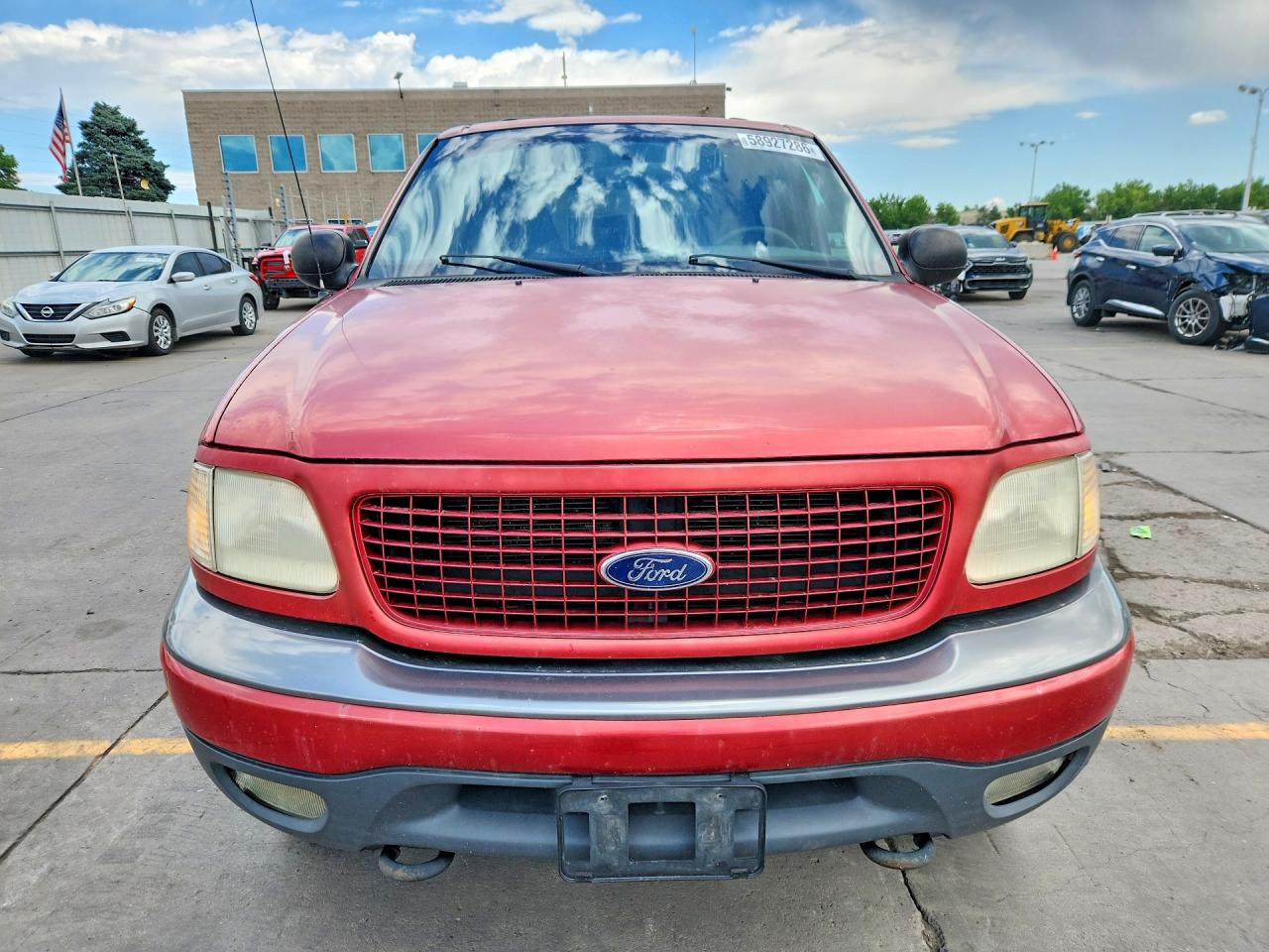 1999 Ford Expedition Красный vin: 1FMPU18L7XLC48757