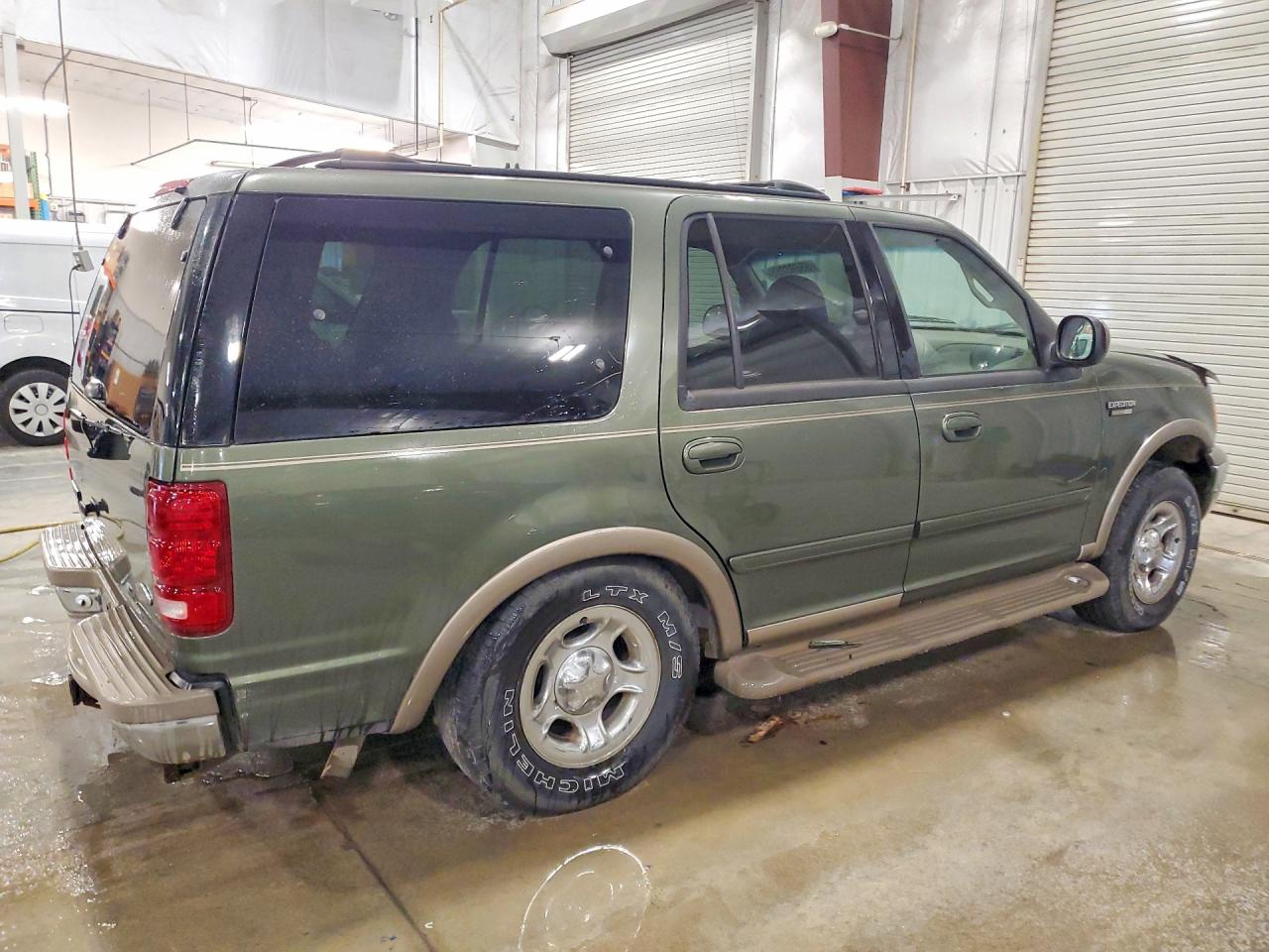 2000 Ford Expedition Eddie Bauer Green vin: 1FMPU18L7YLB50734