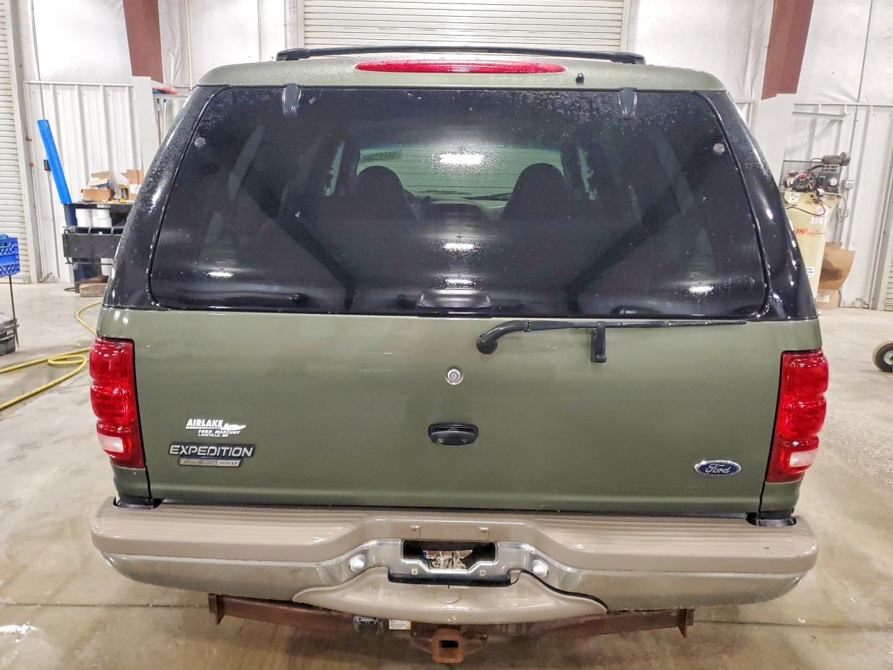 2000 Ford Expedition Eddie Bauer Green vin: 1FMPU18L7YLB50734