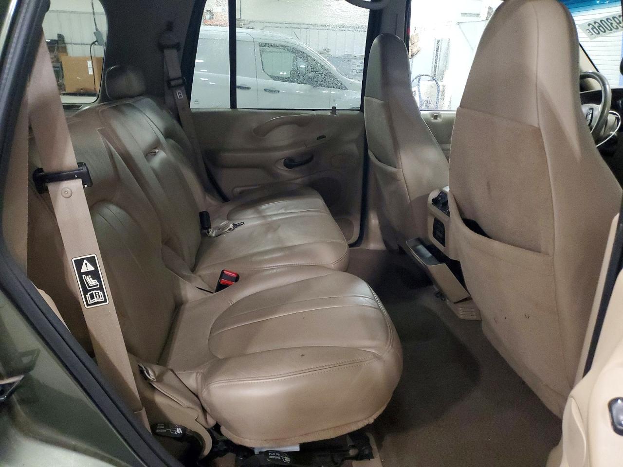 2000 Ford Expedition Eddie Bauer Green vin: 1FMPU18L7YLB50734