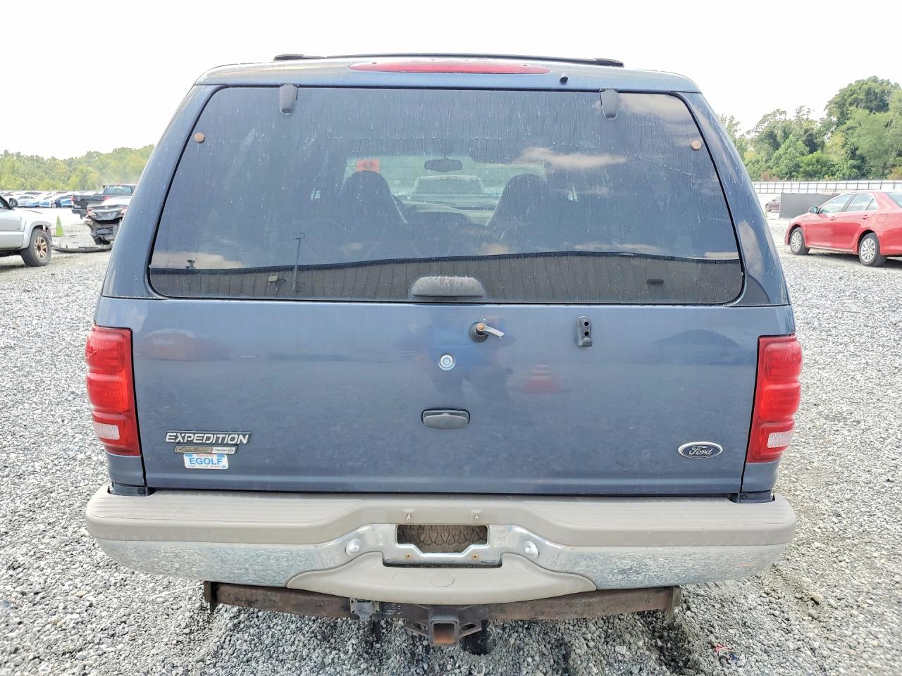 2002 Ford Expedition Eddie Bauer Blue vin: 1FMPU18L82LA45353