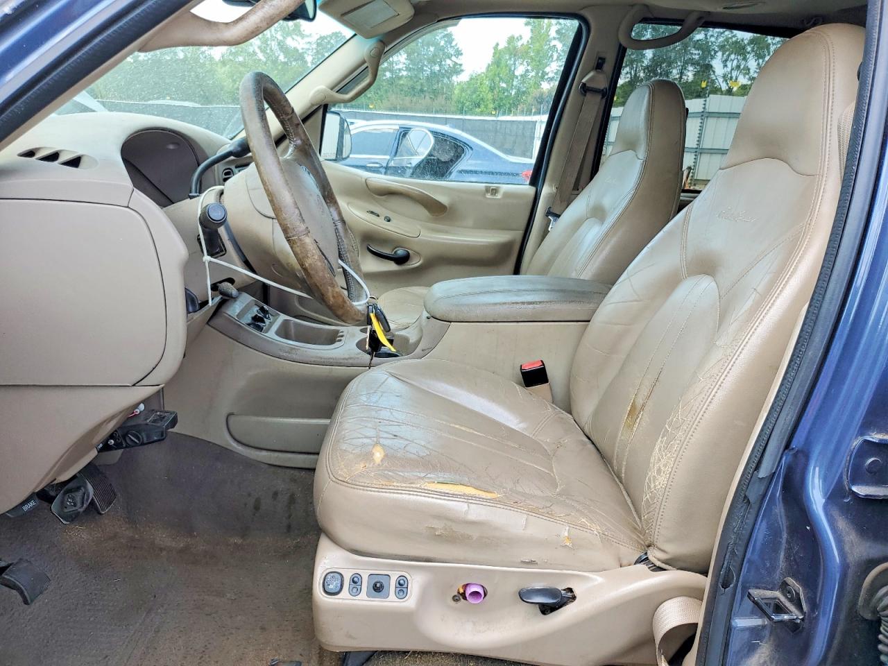 2002 Ford Expedition Eddie Bauer Blue vin: 1FMPU18L82LA45353
