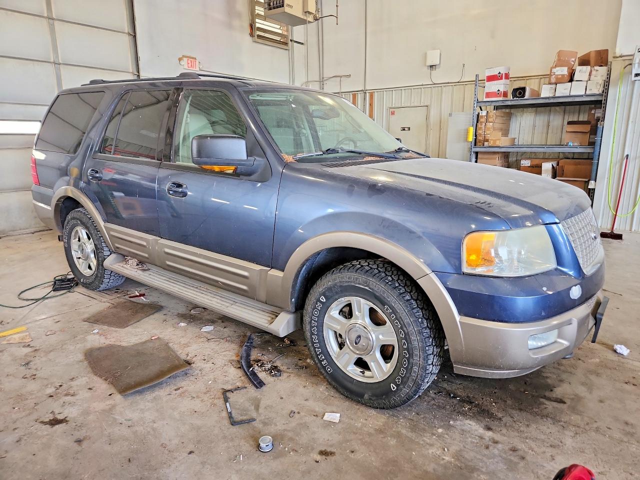 2004 Ford Expedition Eddie Bauer Синий vin: 1FMPU18L84LA28104