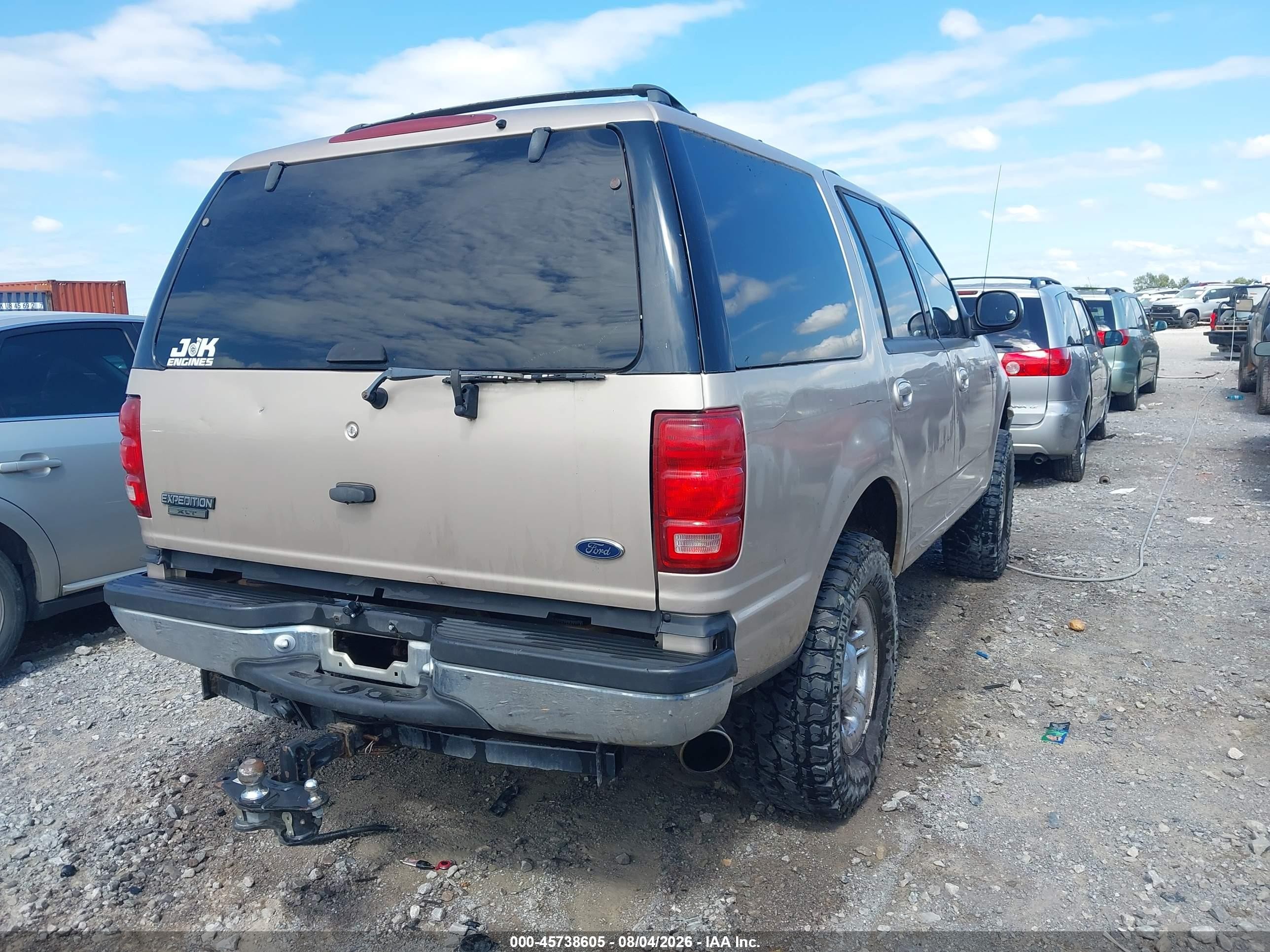 1998 Ford Expedition Eddie Bauer/xlt Gold vin: 1FMPU18L8WLC24207