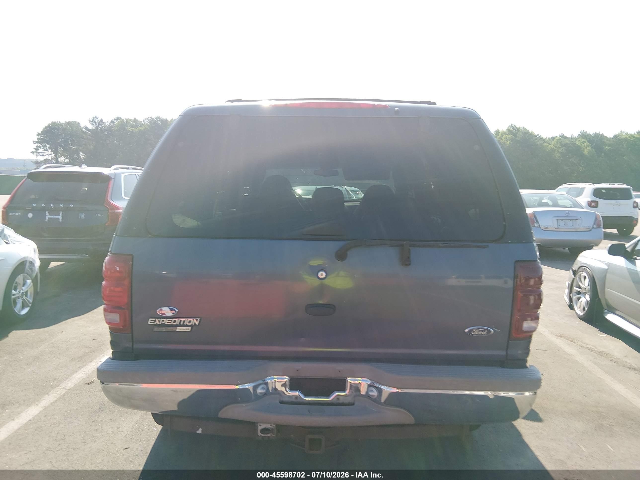 2000 Ford Expedition Eddie Bauer Blue vin: 1FMPU18L8YLA02351