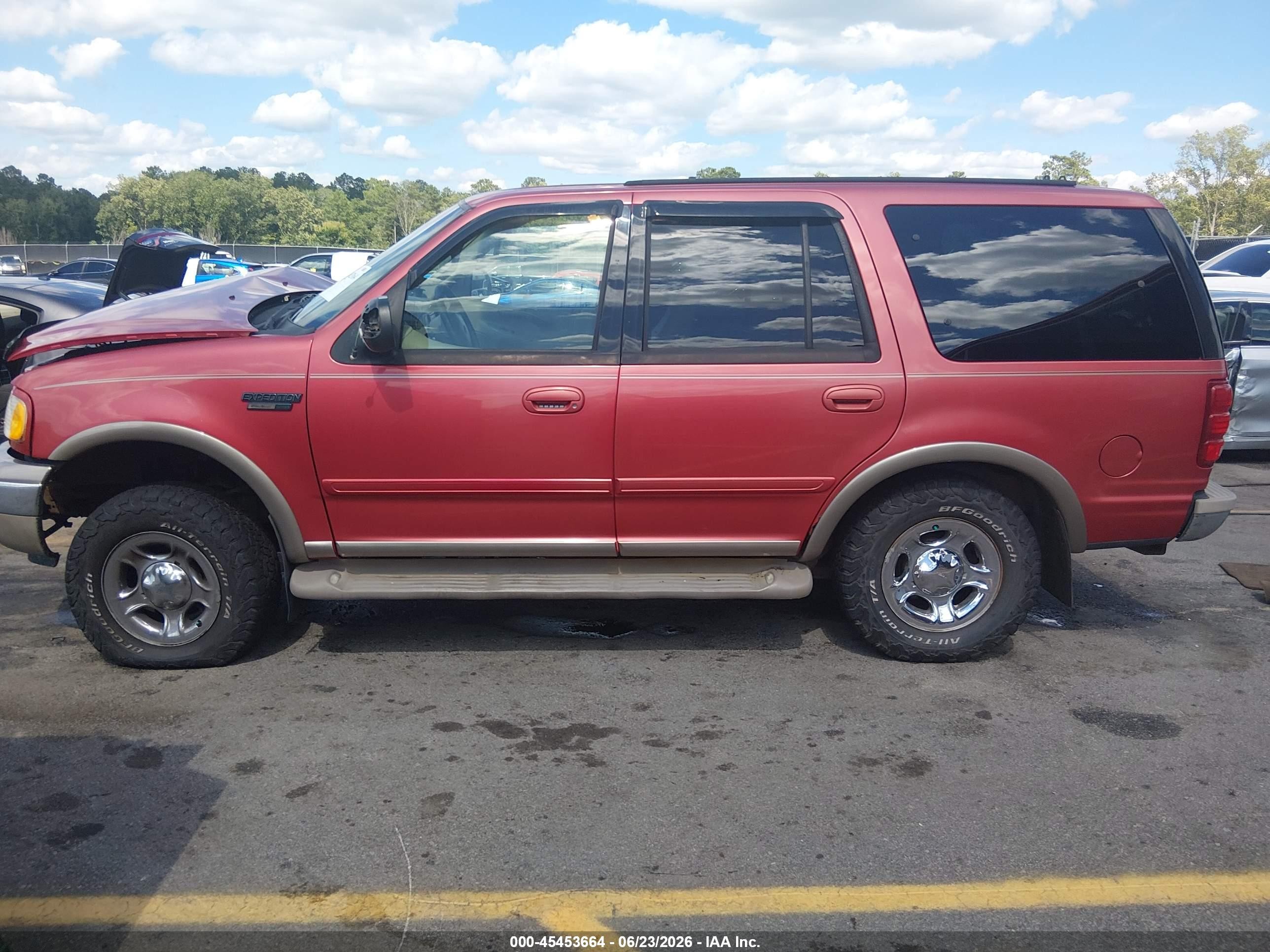 2001 Ford Expedition Eddie Bauer Red vin: 1FMPU18L91LB24559