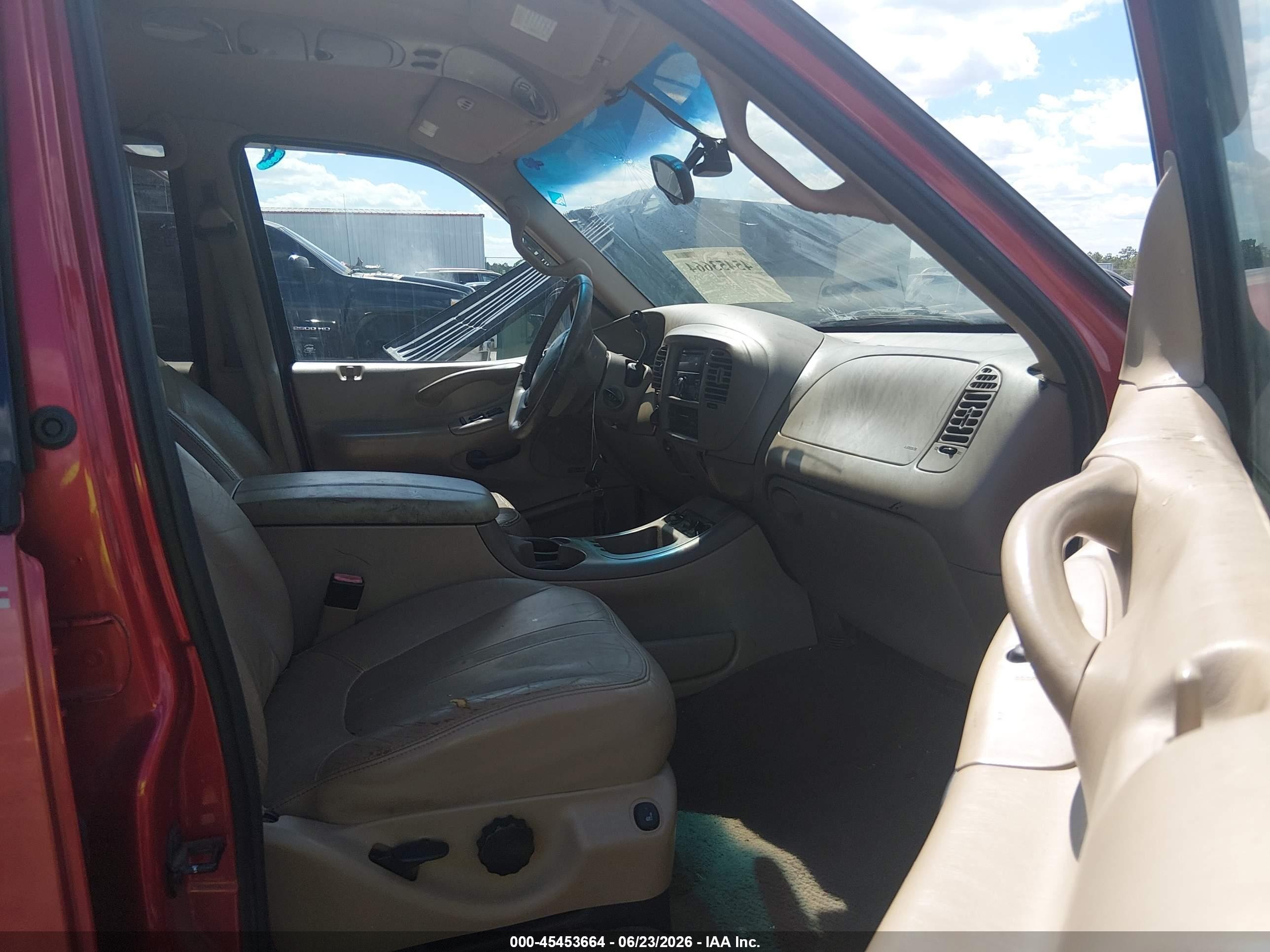 2001 Ford Expedition Eddie Bauer Red vin: 1FMPU18L91LB24559