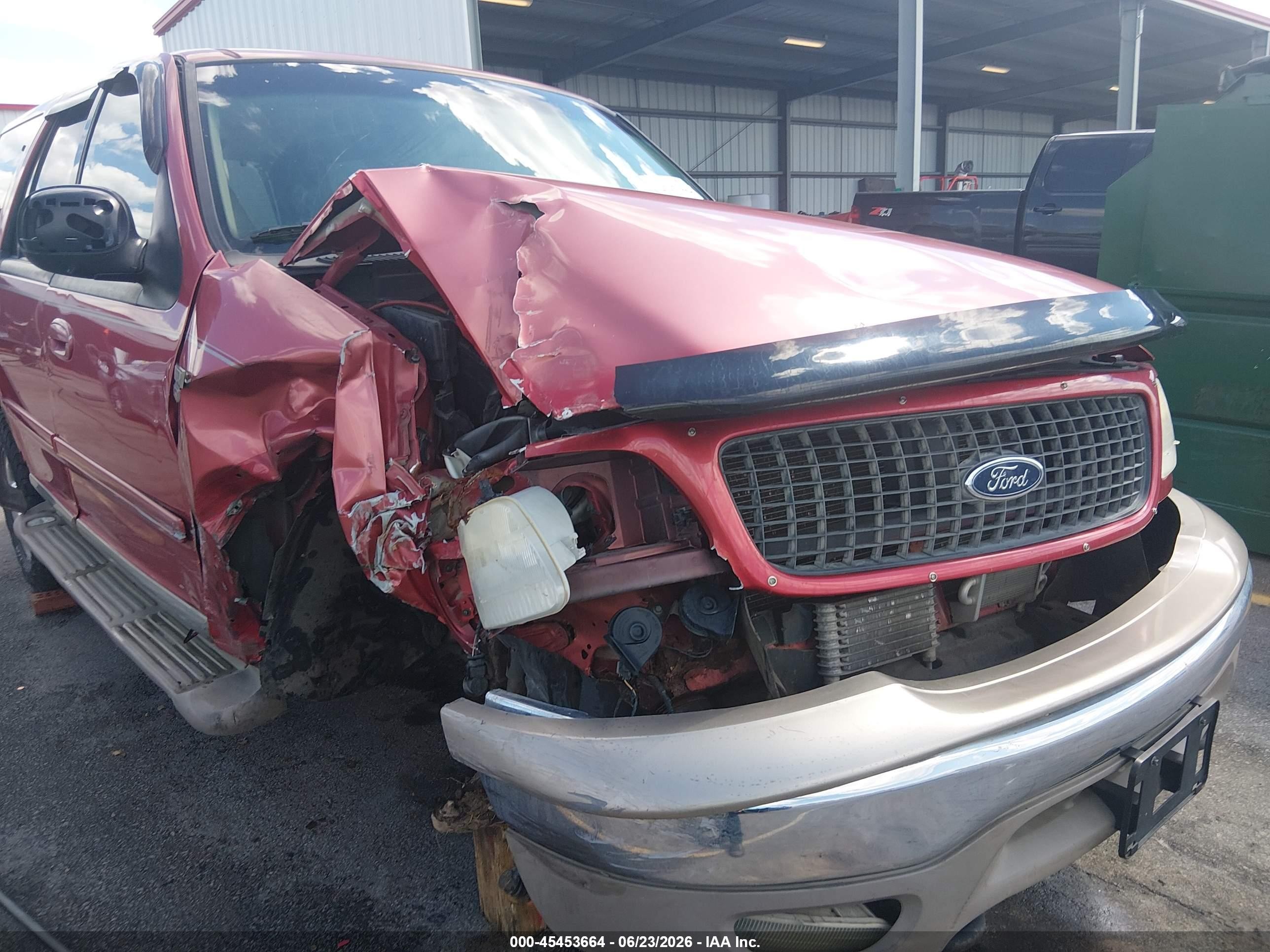 2001 Ford Expedition Eddie Bauer Red vin: 1FMPU18L91LB24559
