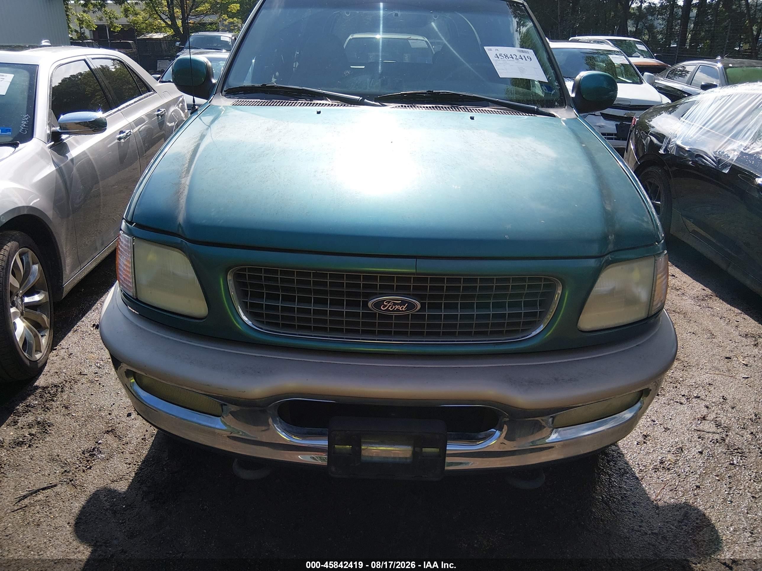 1998 Ford Expedition Eddie Bauer/xlt Green vin: 1FMPU18L9WLA85544