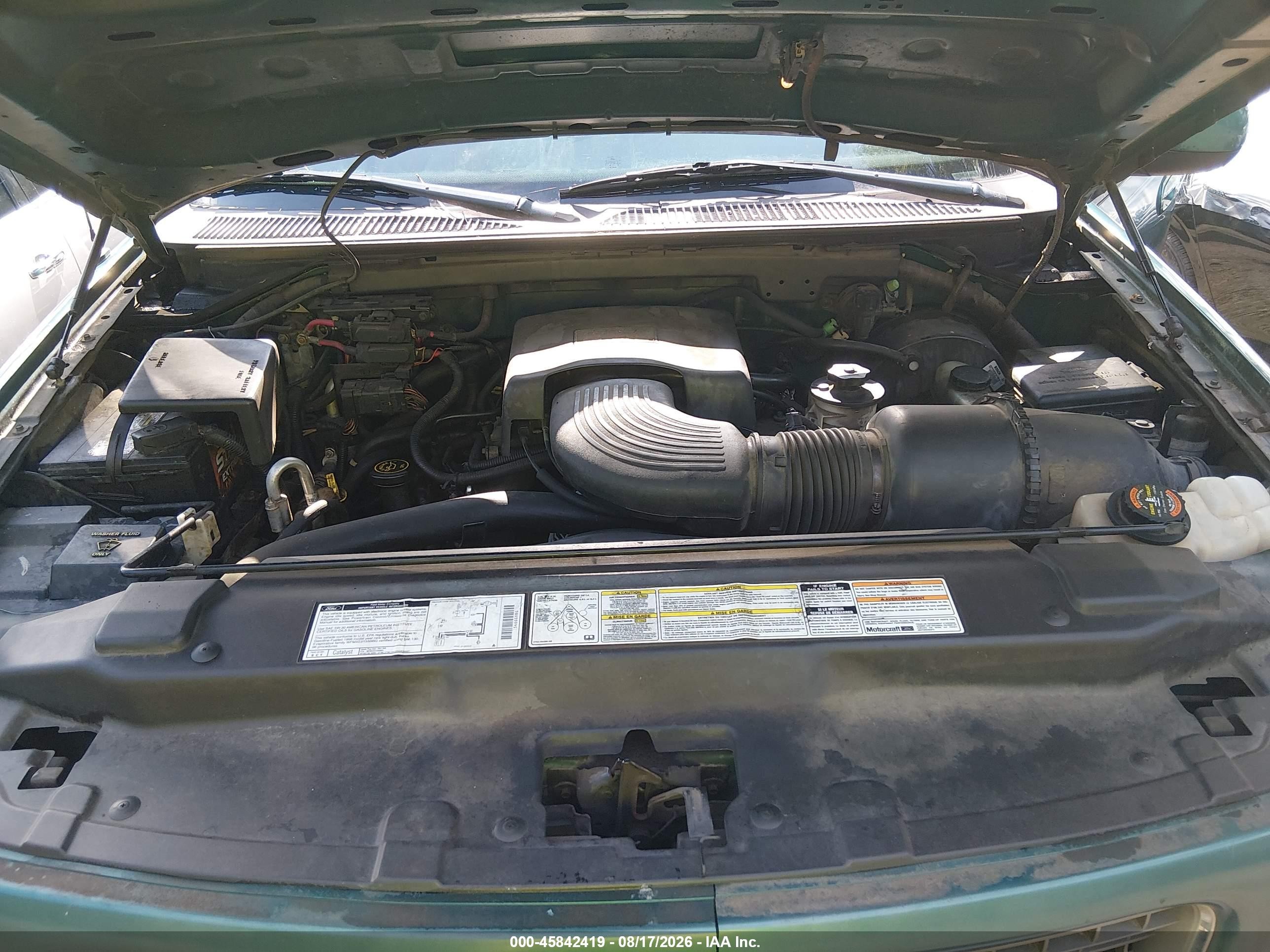1998 Ford Expedition Eddie Bauer/xlt Green vin: 1FMPU18L9WLA85544