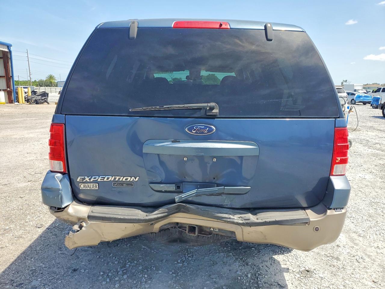 2004 Ford Expedition Eddie Bauer Blue vin: 1FMPU18LX4LB75055