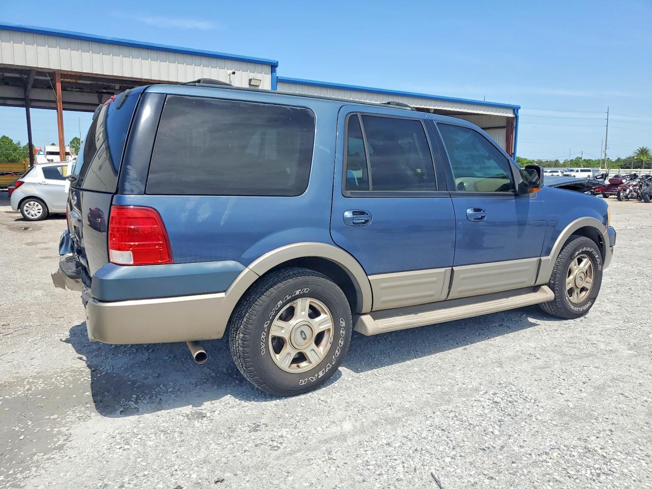 2004 Ford Expedition Eddie Bauer Blue vin: 1FMPU18LX4LB75055