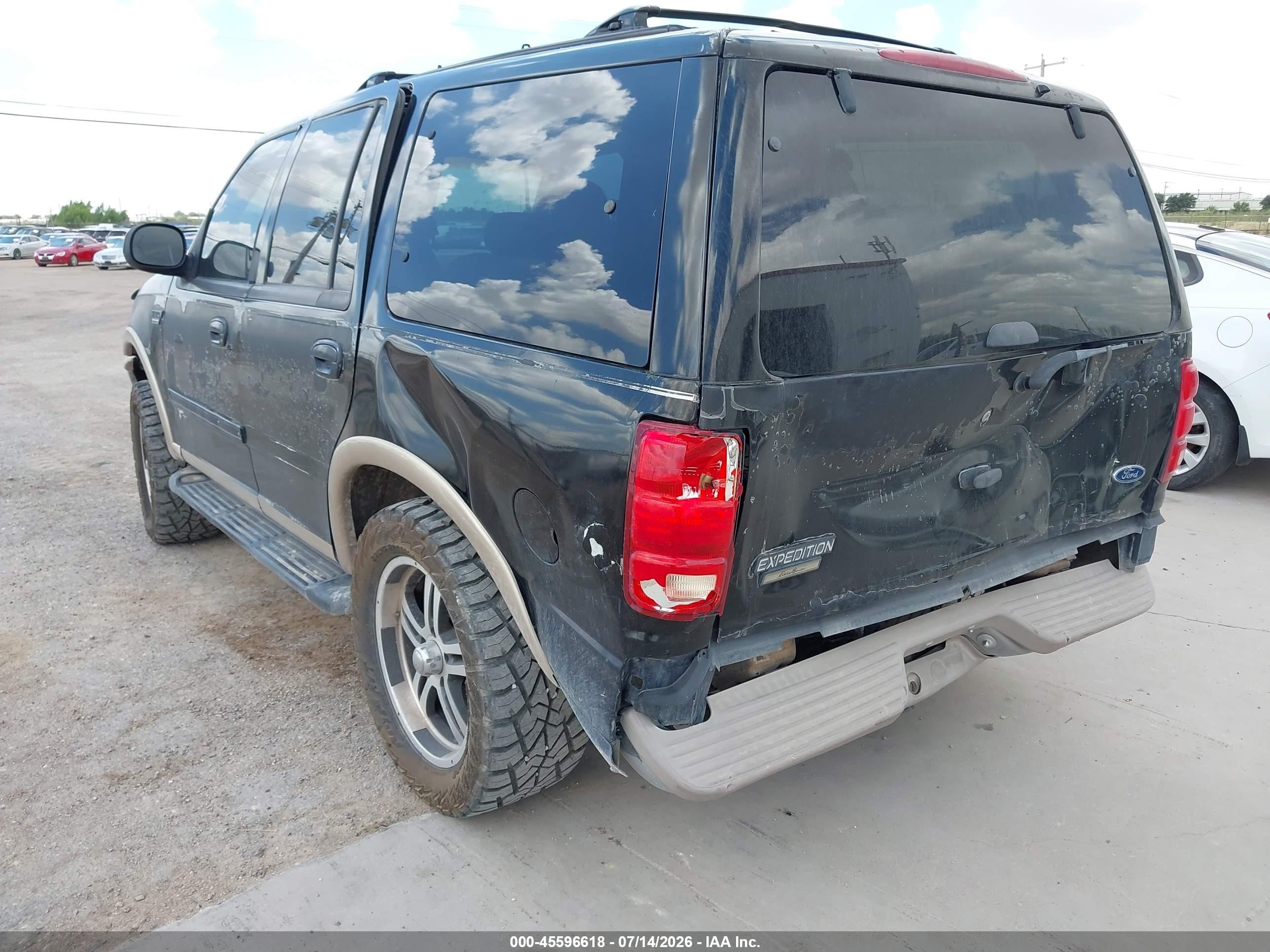 1998 Ford Expedition Eddie Bauer/xlt Black vin: 1FMPU18LXWLA50947