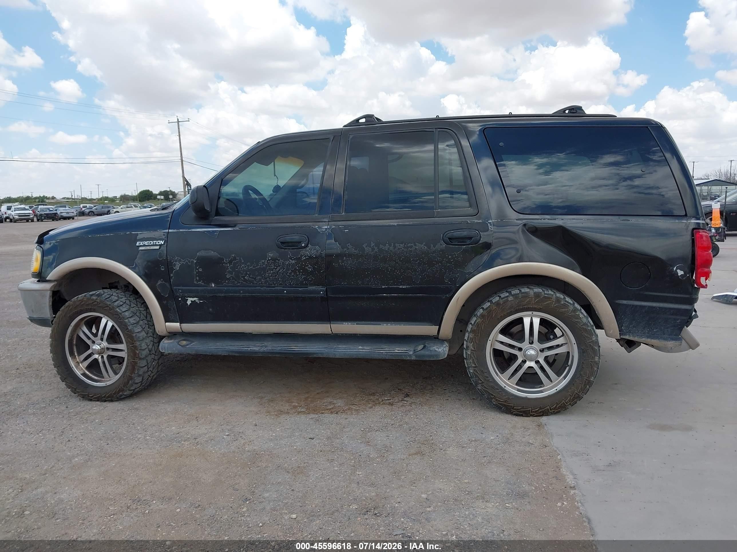 1998 Ford Expedition Eddie Bauer/xlt Black vin: 1FMPU18LXWLA50947