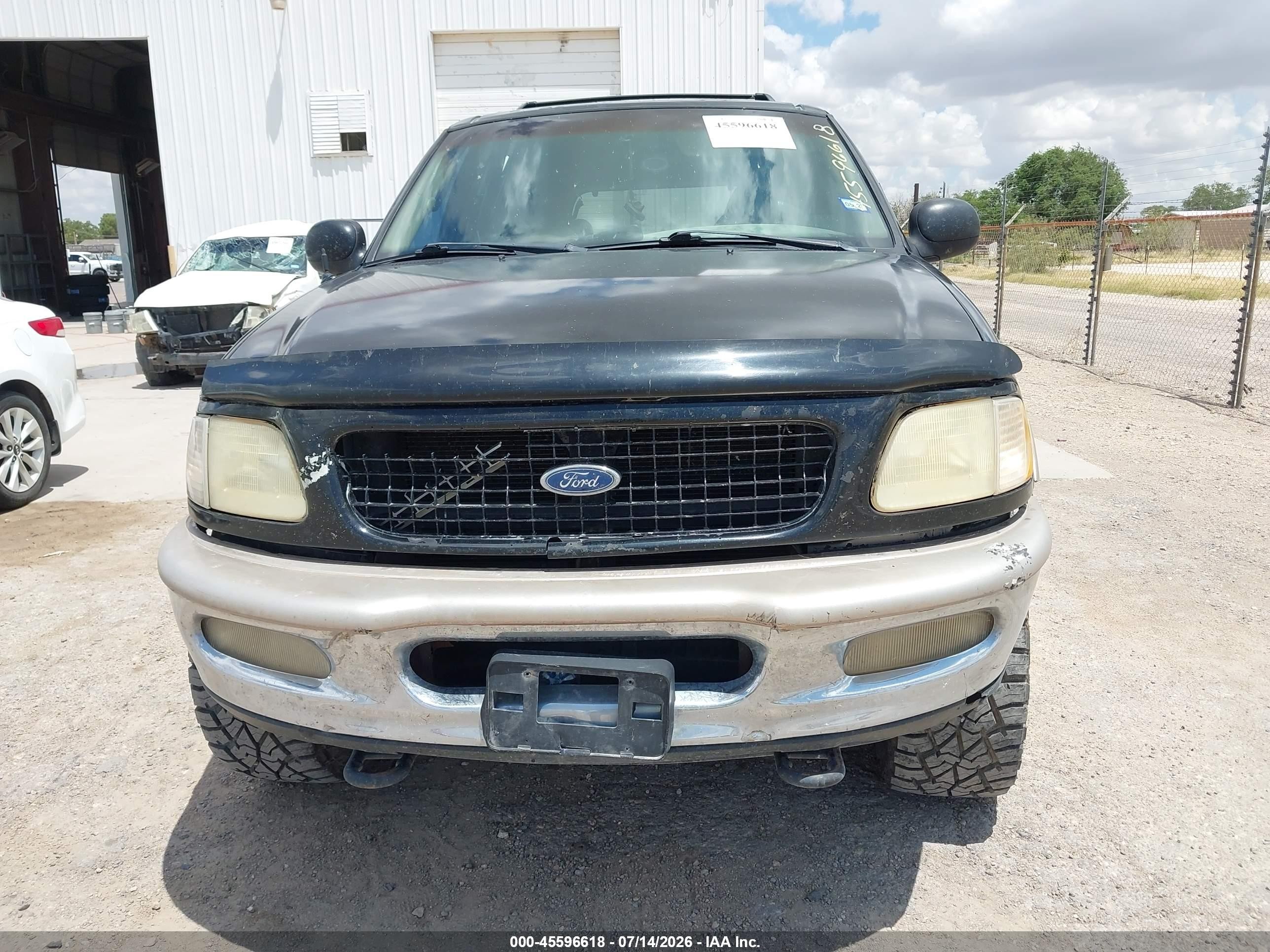 1998 Ford Expedition Eddie Bauer/xlt Black vin: 1FMPU18LXWLA50947
