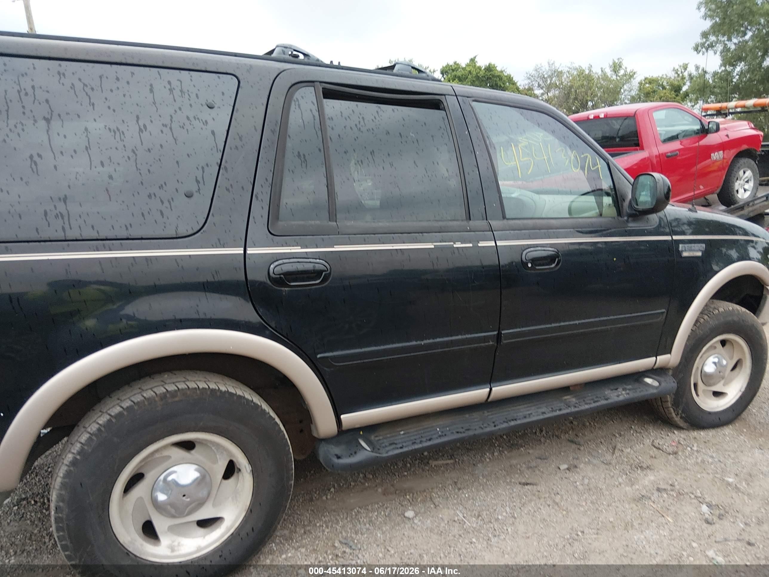 1998 Ford Expedition Eddie Bauer/xlt Black vin: 1FMPU18LXWLA99551