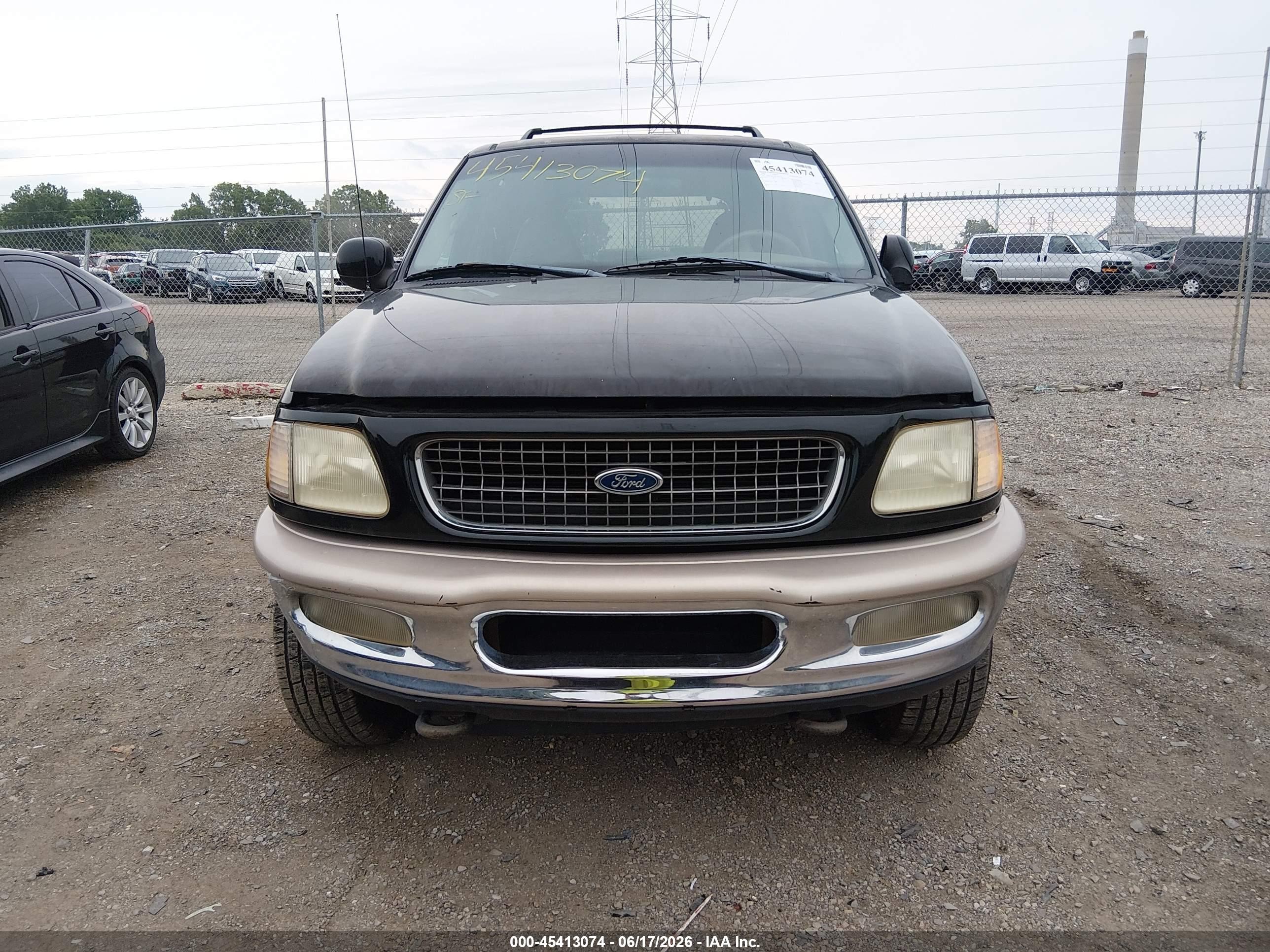 1998 Ford Expedition Eddie Bauer/xlt Black vin: 1FMPU18LXWLA99551