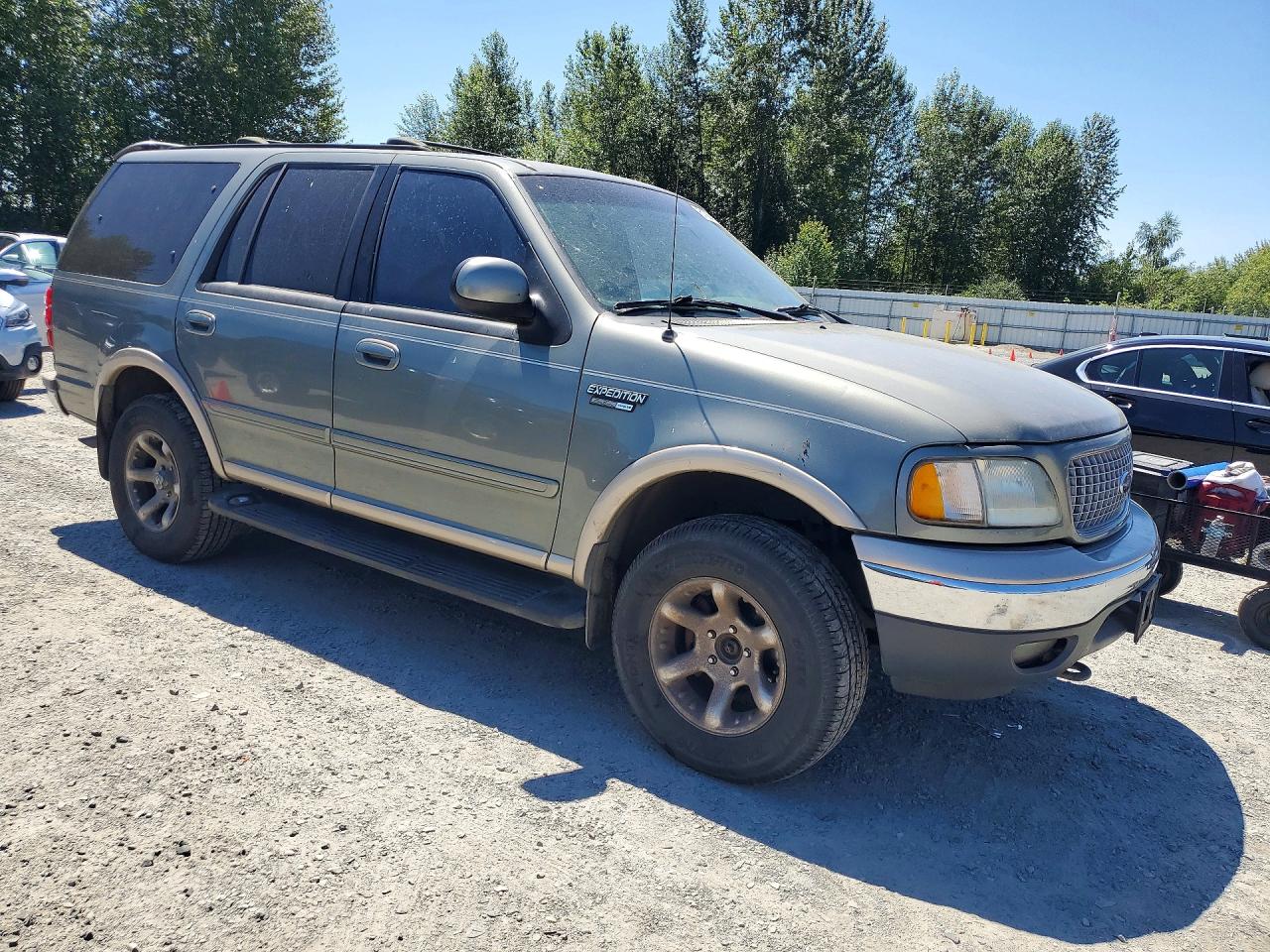 1999 Ford Expedition Green vin: 1FMPU18LXXLC28485