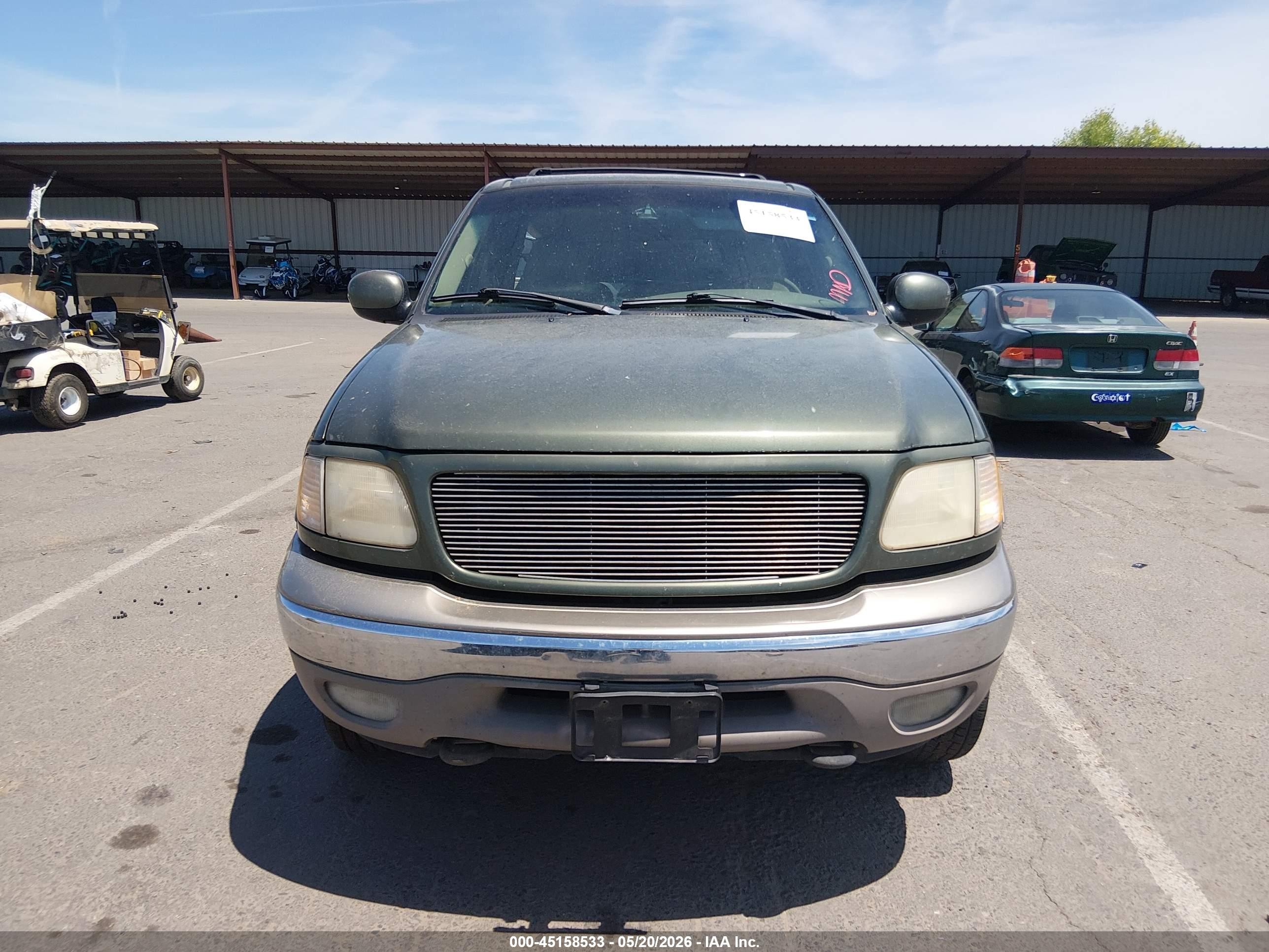 2000 Ford Expedition Eddie Bauer Зеленый vin: 1FMPU18LXYLA56668