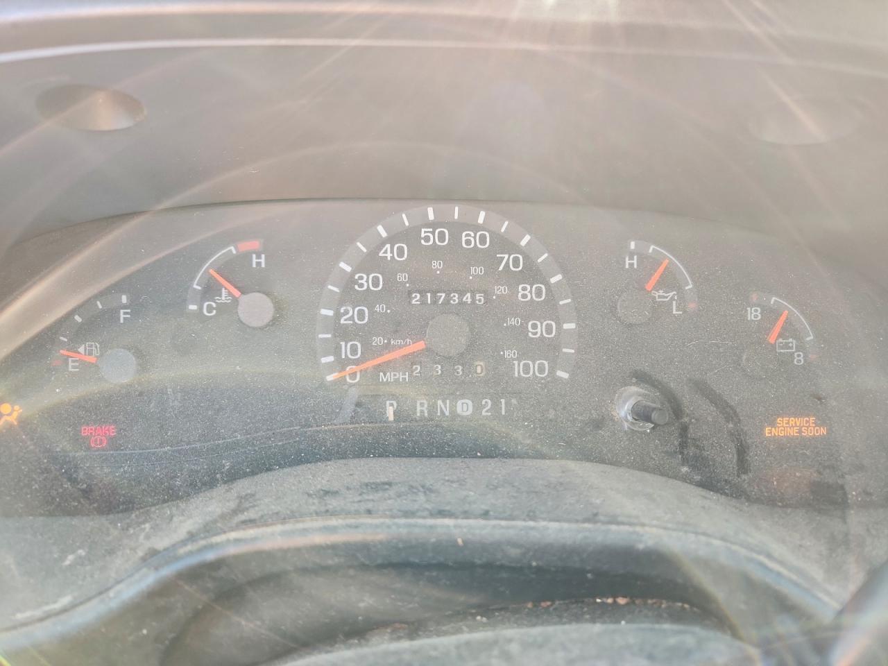 2000 Ford Econoline E150 Wagon Blue vin: 1FMRE1129YHA77697