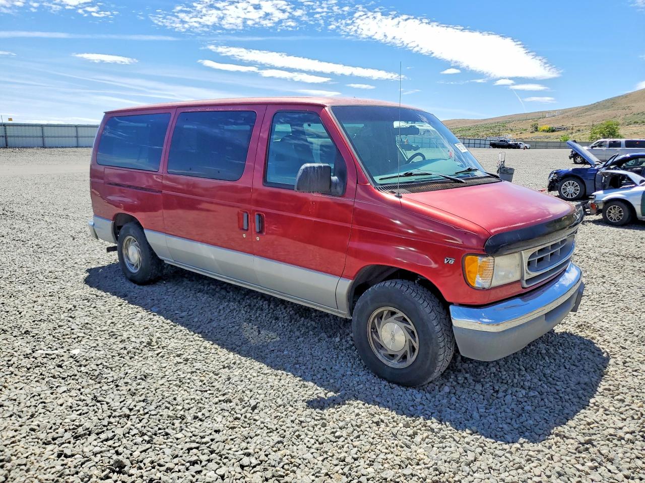 1998 Ford Econoline E150 Red vin: 1FMRE1163WHB39059