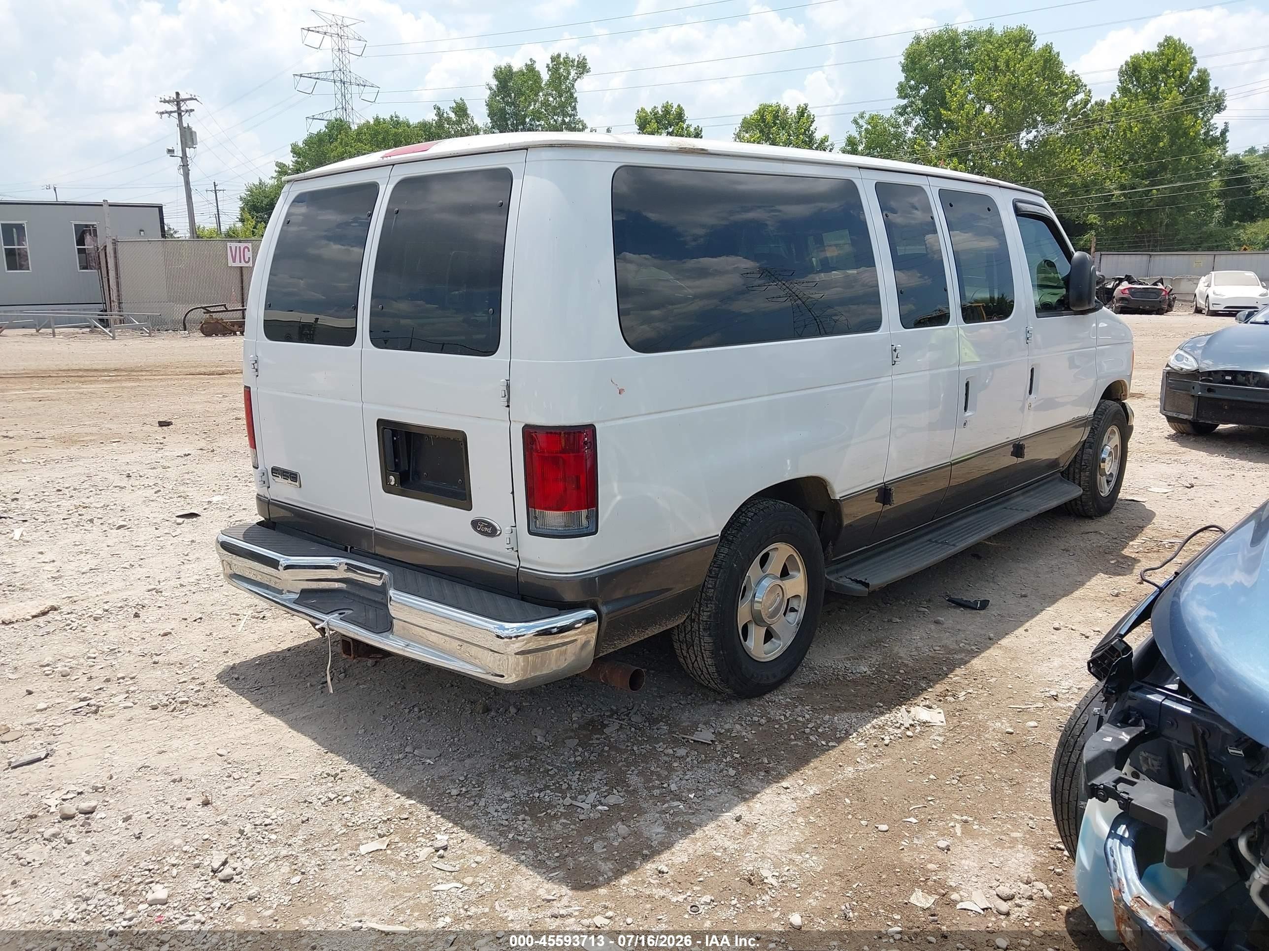 2006 Ford E-150 Xl/xlt Белый vin: 1FMRE11L16HA52752