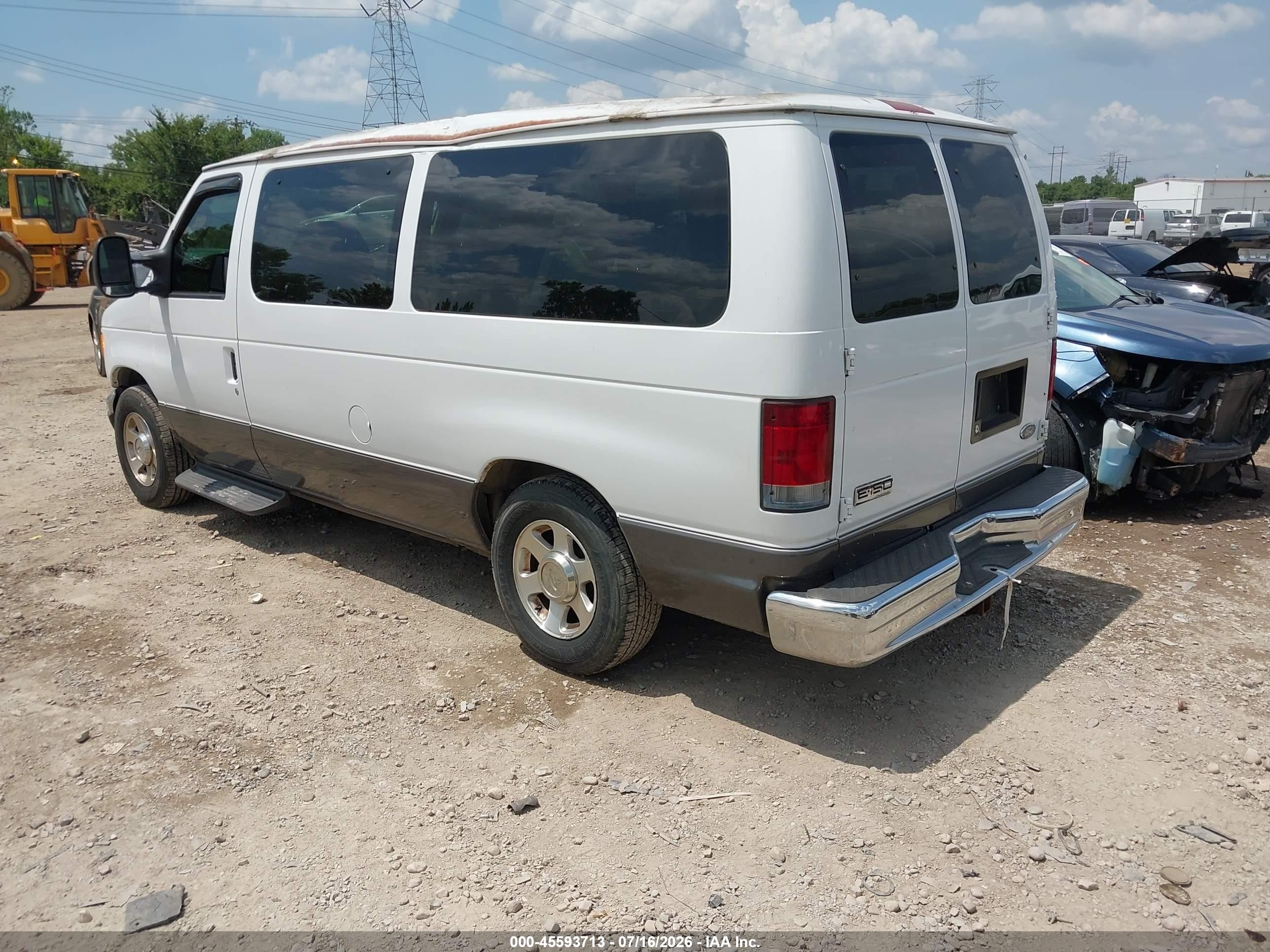 2006 Ford E-150 Xl/xlt Белый vin: 1FMRE11L16HA52752