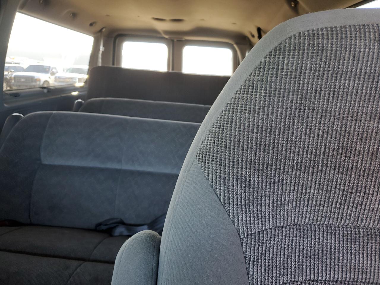 2001 Ford Econoline E150 Wagon White vin: 1FMRE11L61HA97209