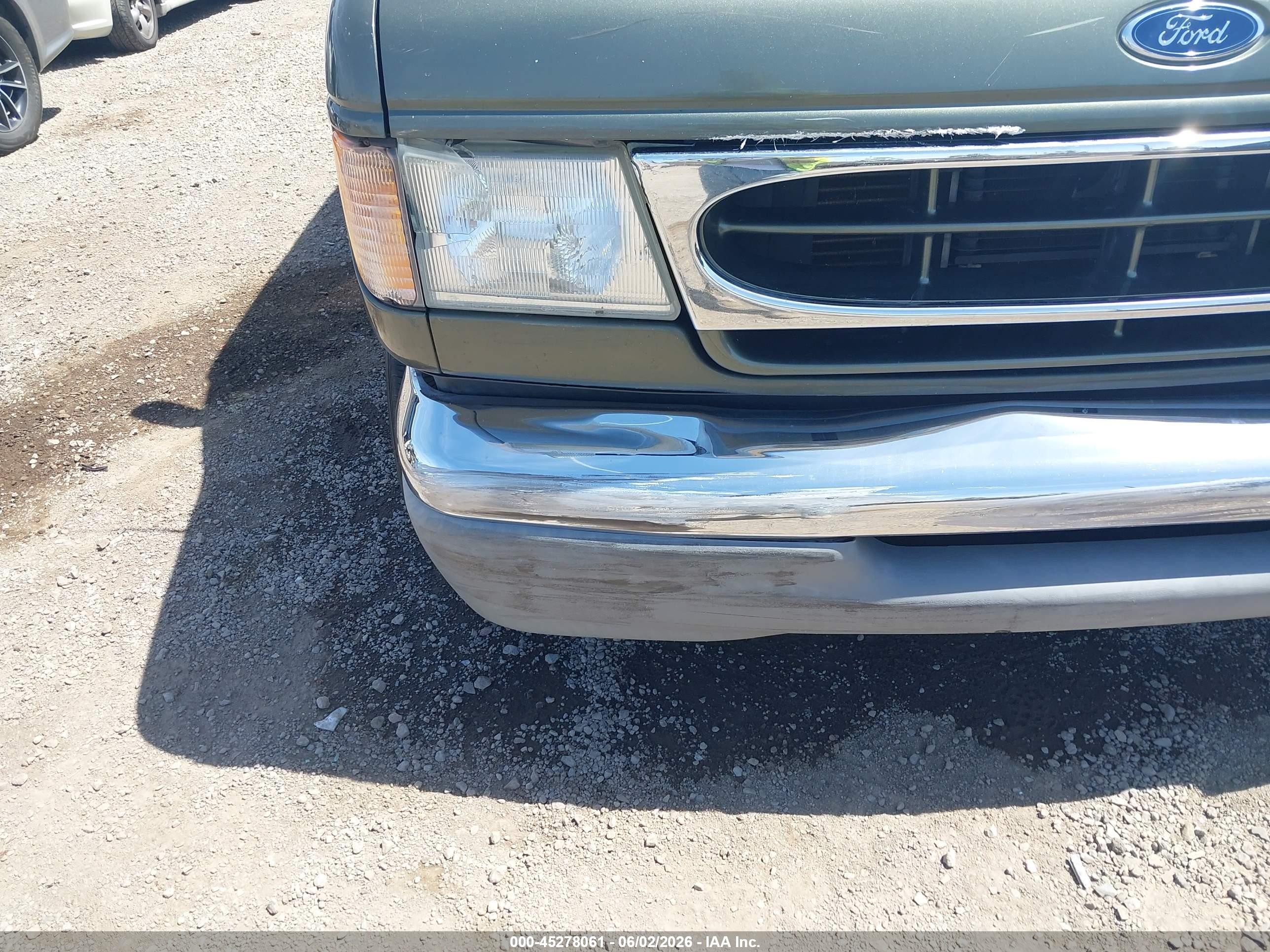 2002 Ford E-150 Xl/xlt Green vin: 1FMRE11L62HB34843